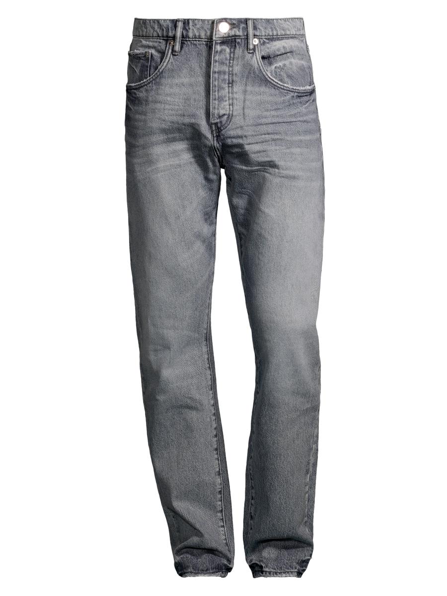 送料関税込【PURPLE BRAND】P005 Double Dip Coated Purple Brand Double Dip Coated Straight-Leg Jeans | Saks