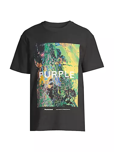 Men's Purple Brand Designer T-Shirts