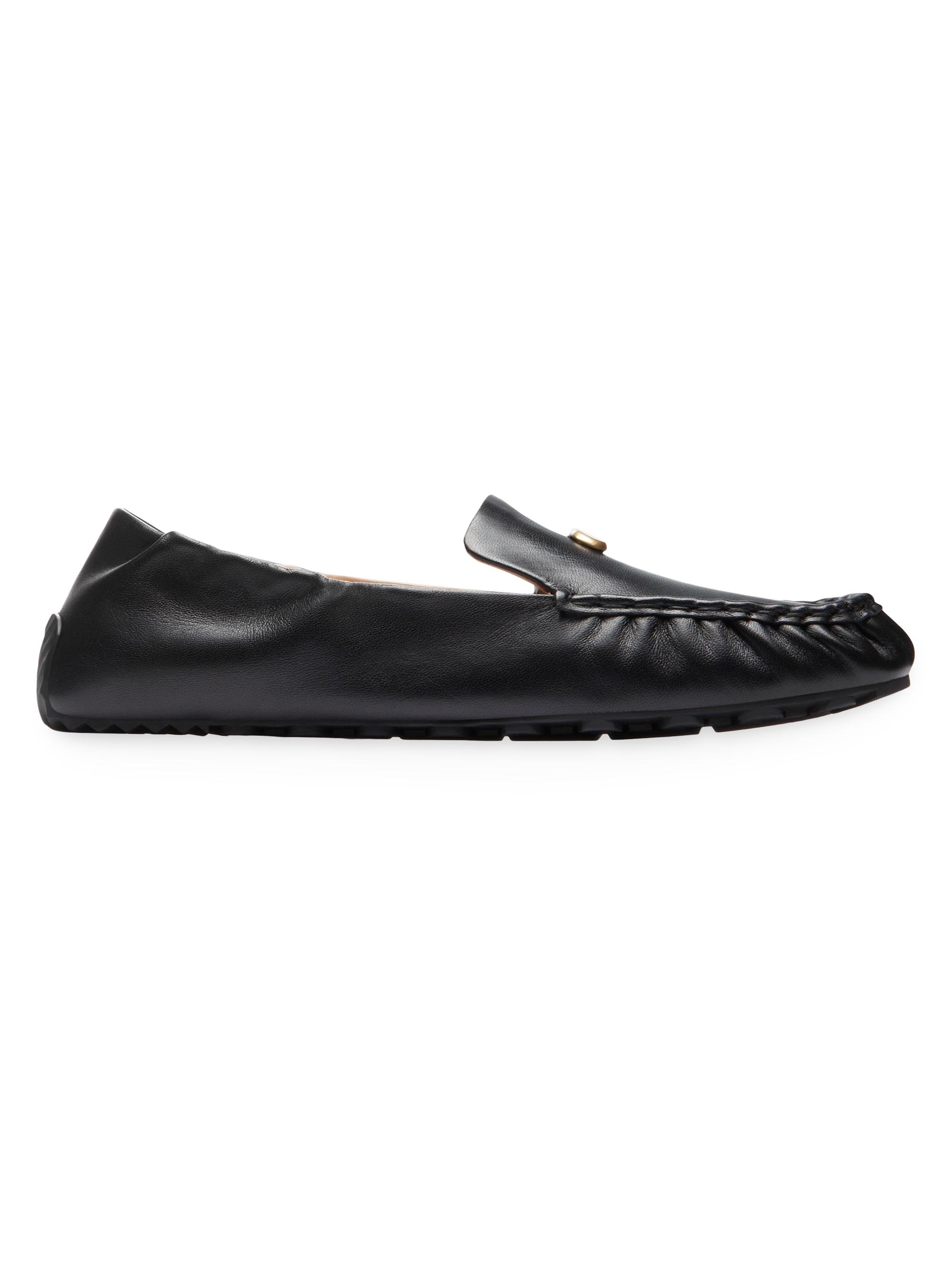 COACH Women's Ronnie Leather Loafers - Black