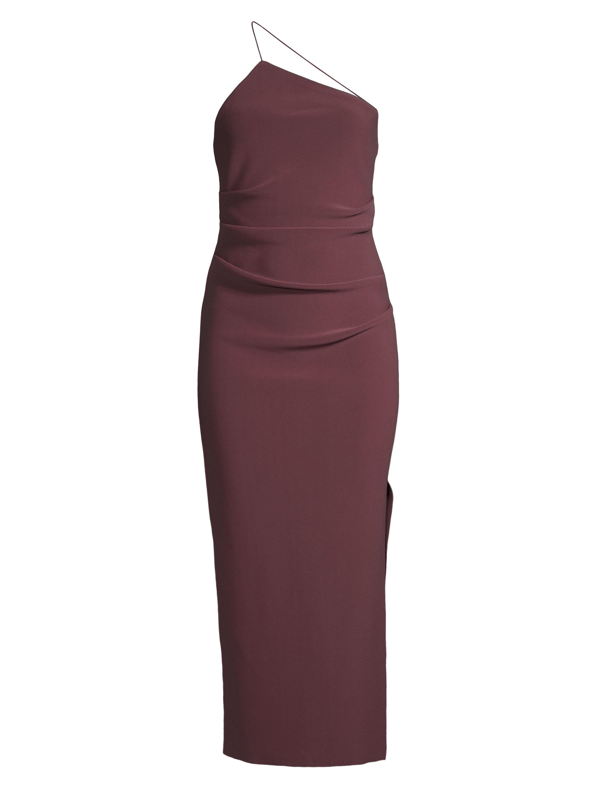 Bec & Bridge Women's Andy One-Shoulder Midi-Dress - Plum