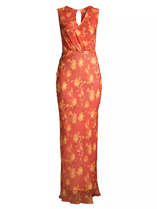 Bec & Bridge - Azalea Floral Wrap Maxi Dress