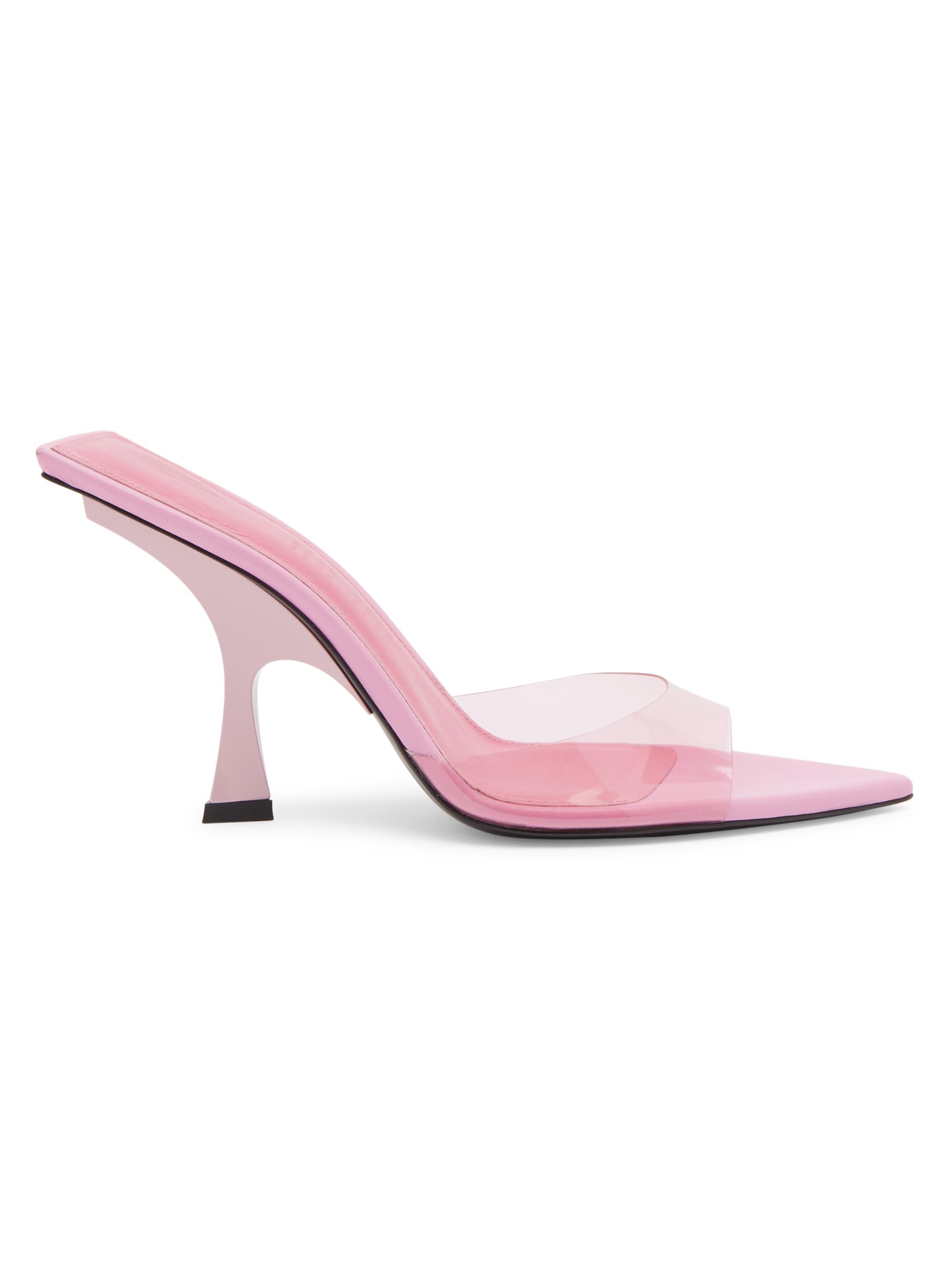 The Attico Women's Ester 95MM PVC Mules - Light Rose