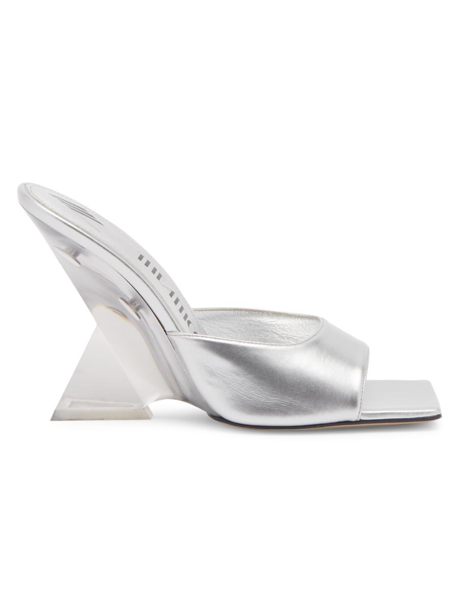 サンダル・ミュール THE ATTICO SLIPPER (250WSH00855LBT019AA 100) THE ATTICO: Flat sandals woman - Black | The Attico flat