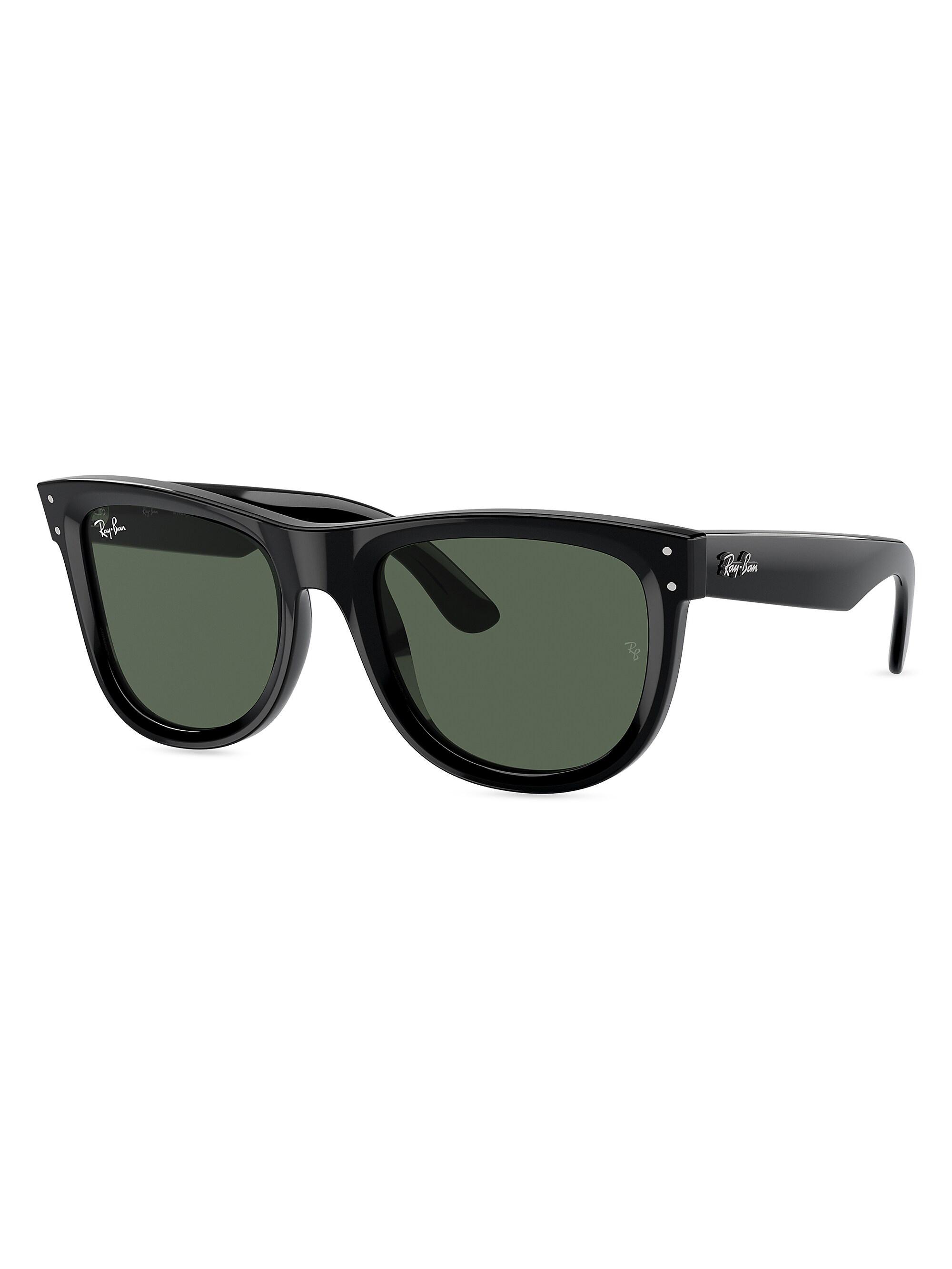 Ray-Ban WAYFARER® SQUARE サングラス Amazon.com: Ray-Ban Unisex RB0840S Mega Wayfarer Square Sunglasses