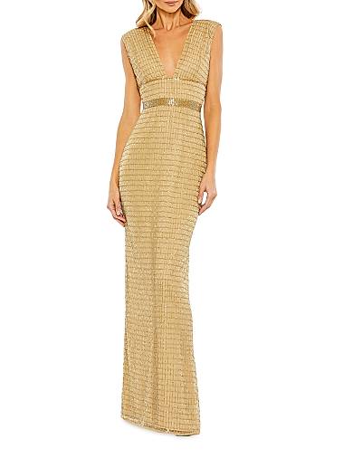 inexpensive gold dresses for Women 100% Polyester Gorgeous Gold Formal Dresses for