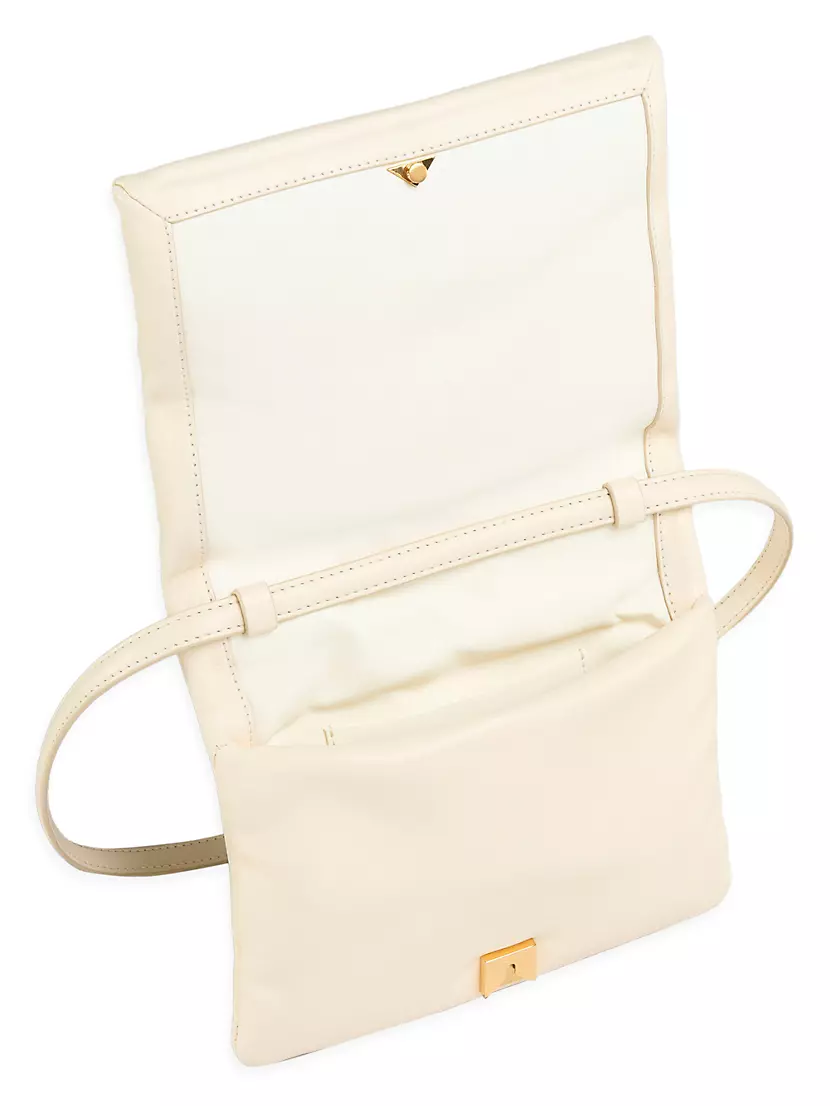 Marni Prisma Pochette Leather Shoulder Bag