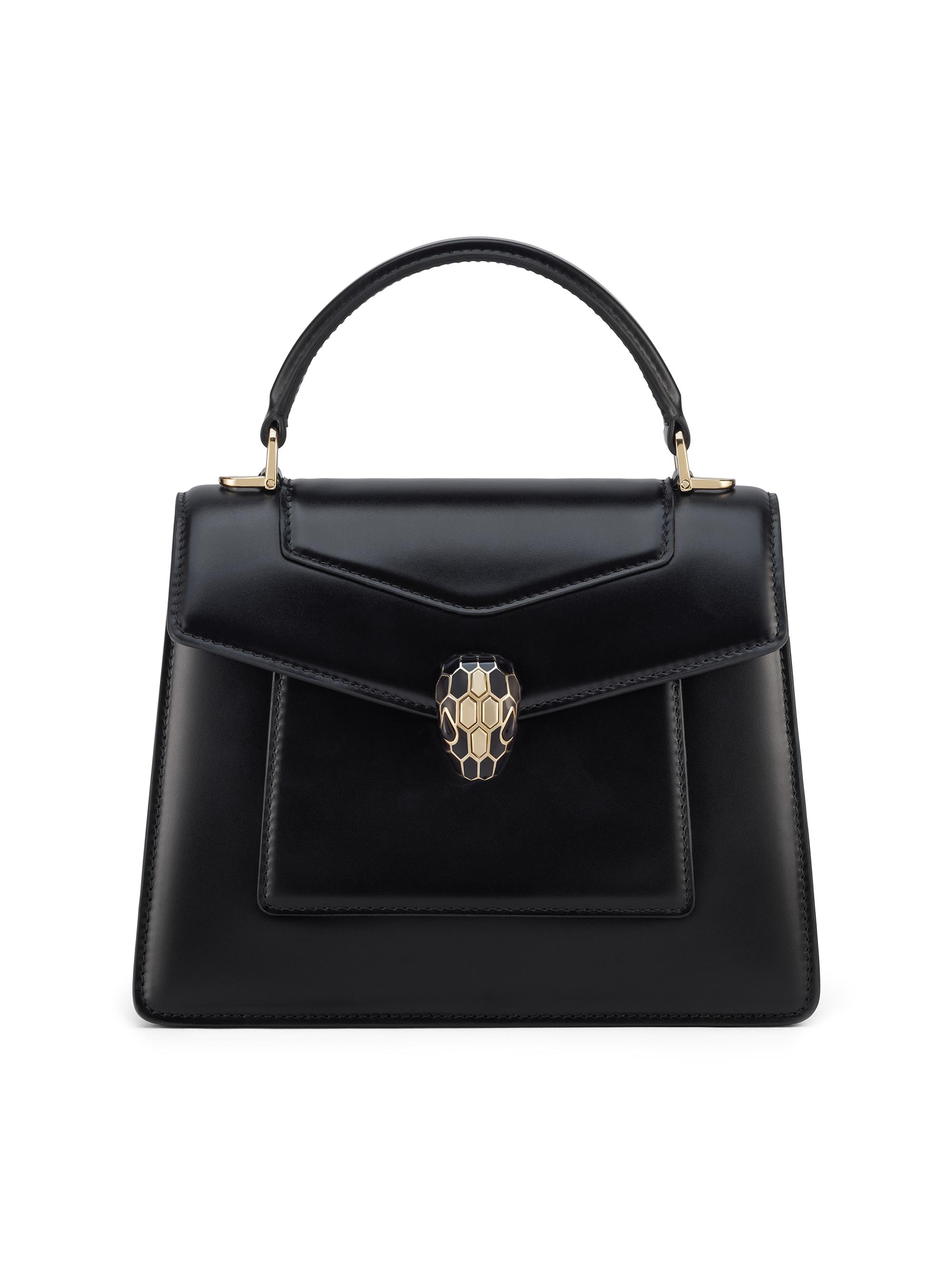 BVLGARI Serpenti Forever Crystal Sparkle Top-Handle Bag | Saks