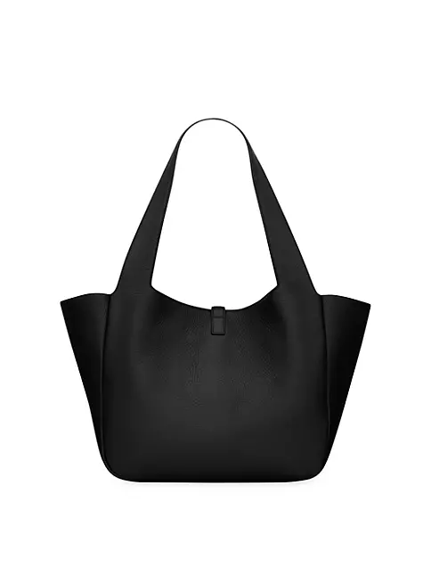 SAINT LAURENT Baby Cabas Monogramme Bag in Black Leather [ReSale]