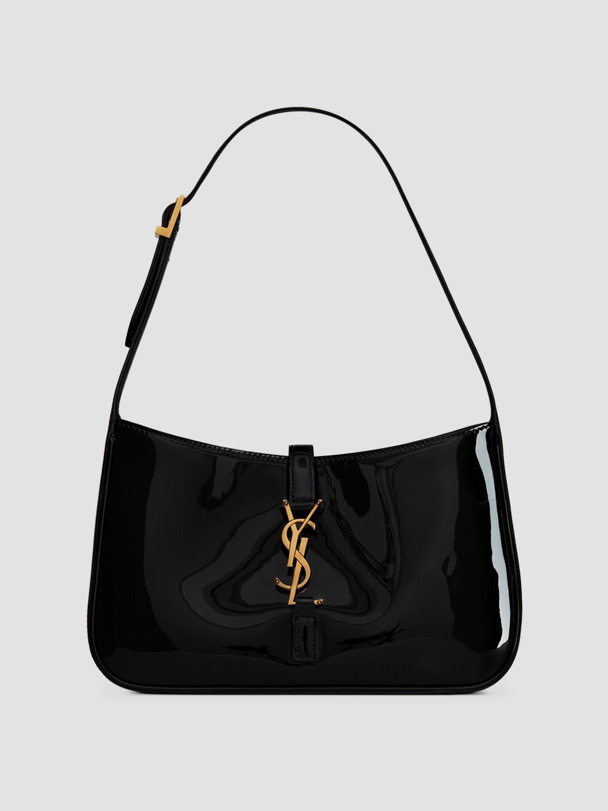 Saint Laurent Le 5 à 7 Shoulder Bag in Patent Leather | Saks Fifth