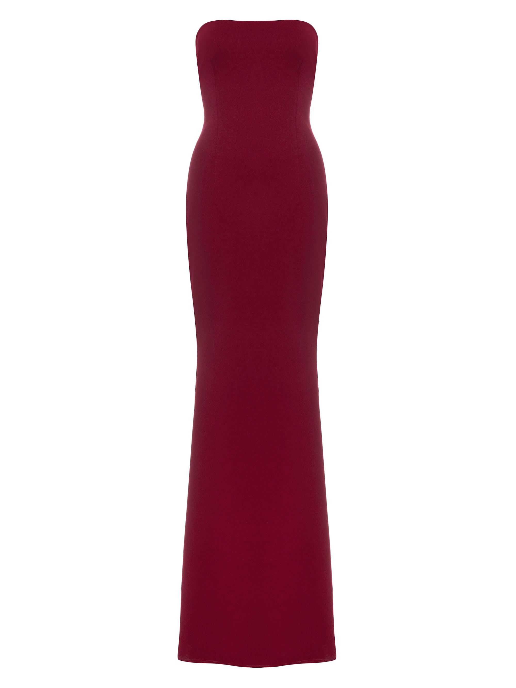 Katie May Women's Mary Kate Cowl-Back Gown - Bordeaux