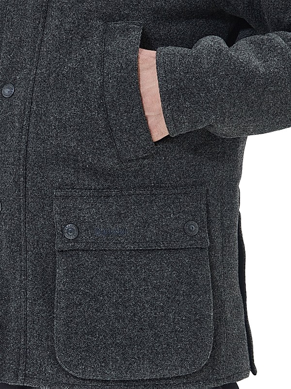 Shop Barbour Bedale Wool Jacket | Saks Fifth Avenue Shop Barbour Bedale Wool Jacket | Saks Fifth Avenue