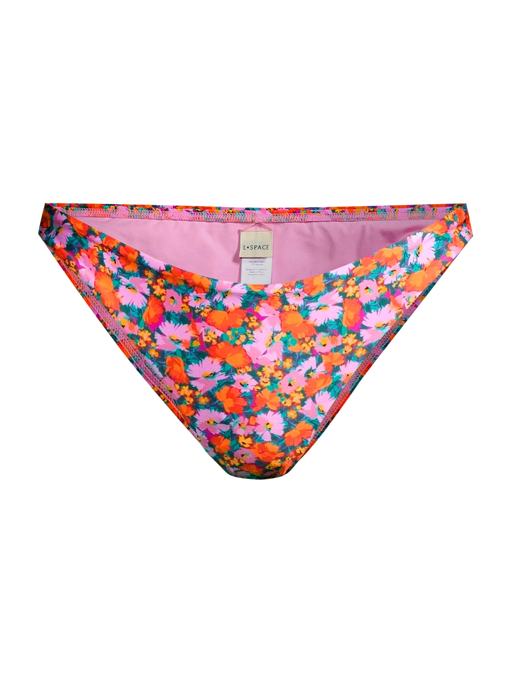 LSpace Women's Camacho Floral Bikini Bottom - Positively Poppies