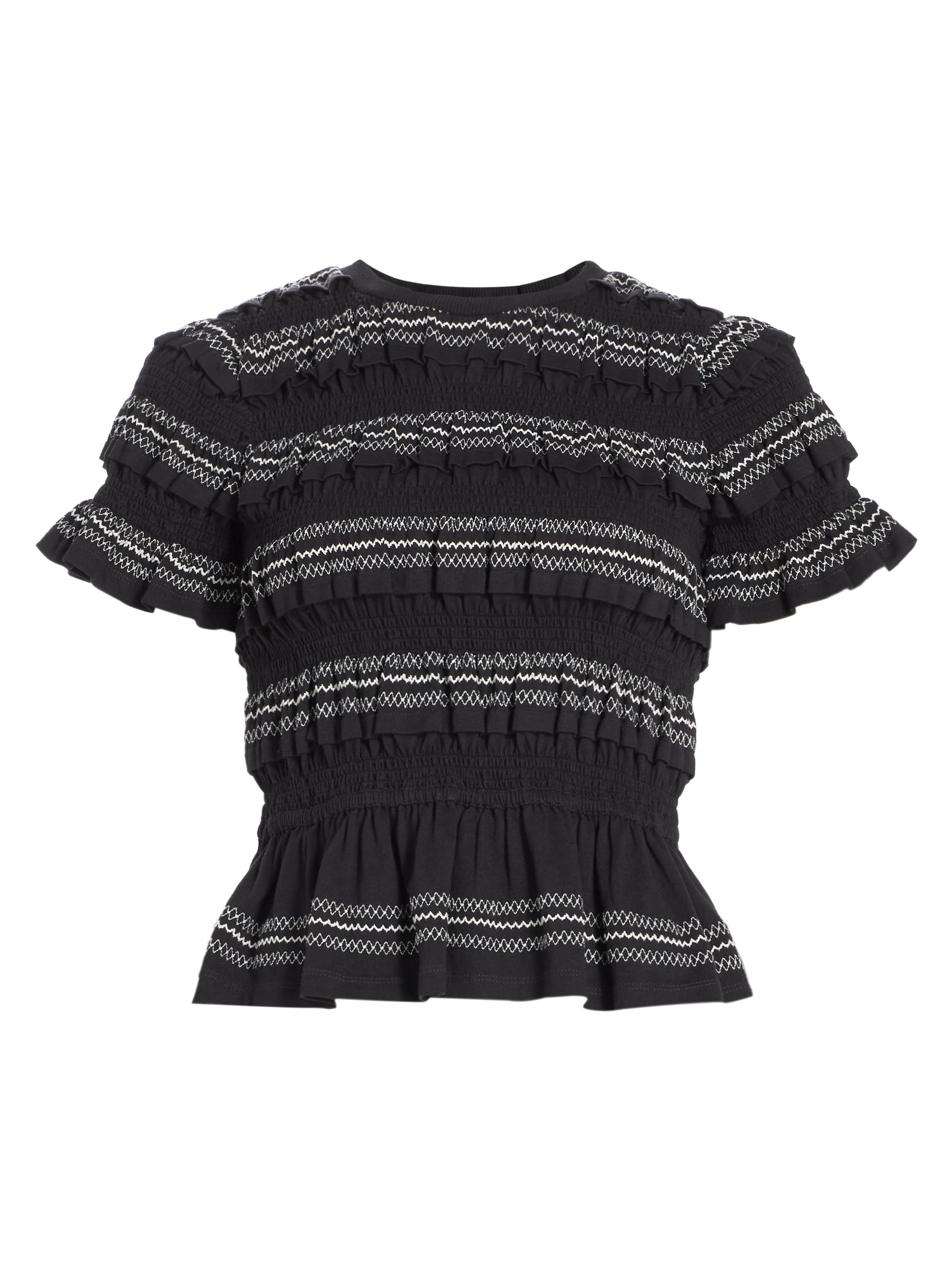 Sea Mable Cambric Cotton Smocked Top | Saks Fifth Avenue