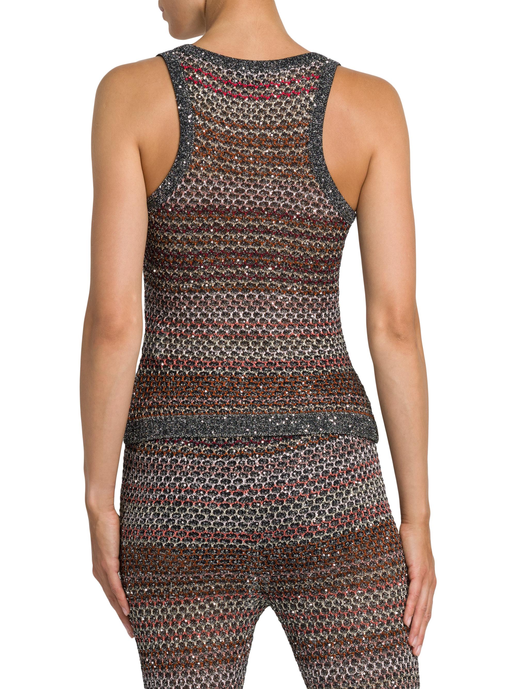 Missoni Sequin Scoop-Neck Knit Tank | Saks Fifth Avenue