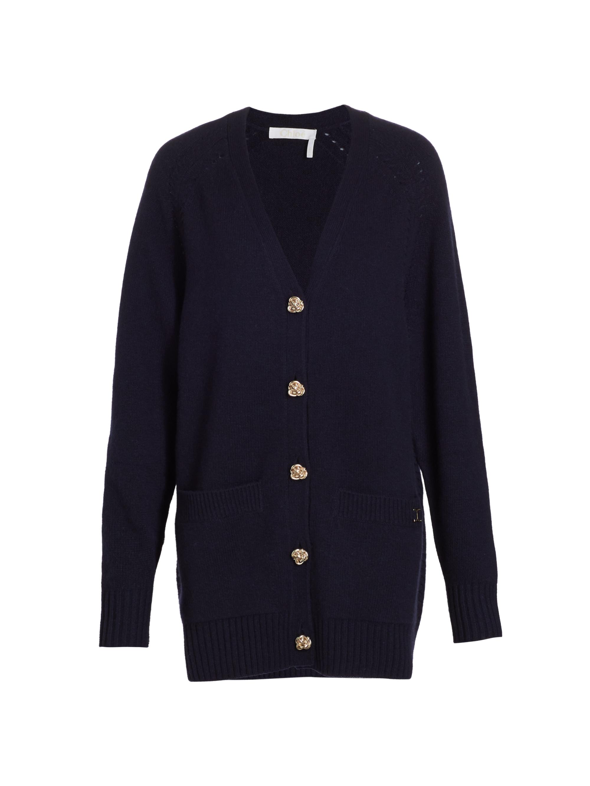 Chloé Oversized Cashmere Cardigan | Saks Fifth Avenue