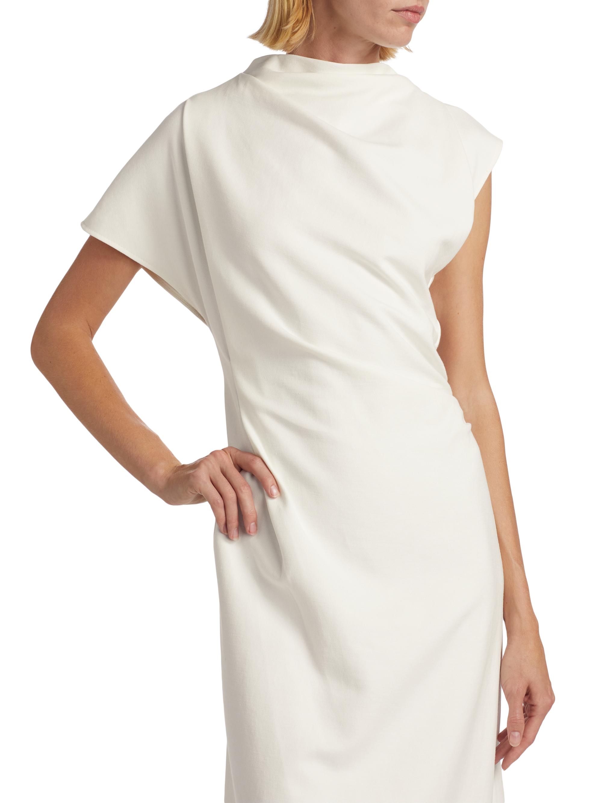 tove zola asymmetric midi-dress First Communion/ Birthday Dress with Removable Pearls Belt Lilace / Child-2