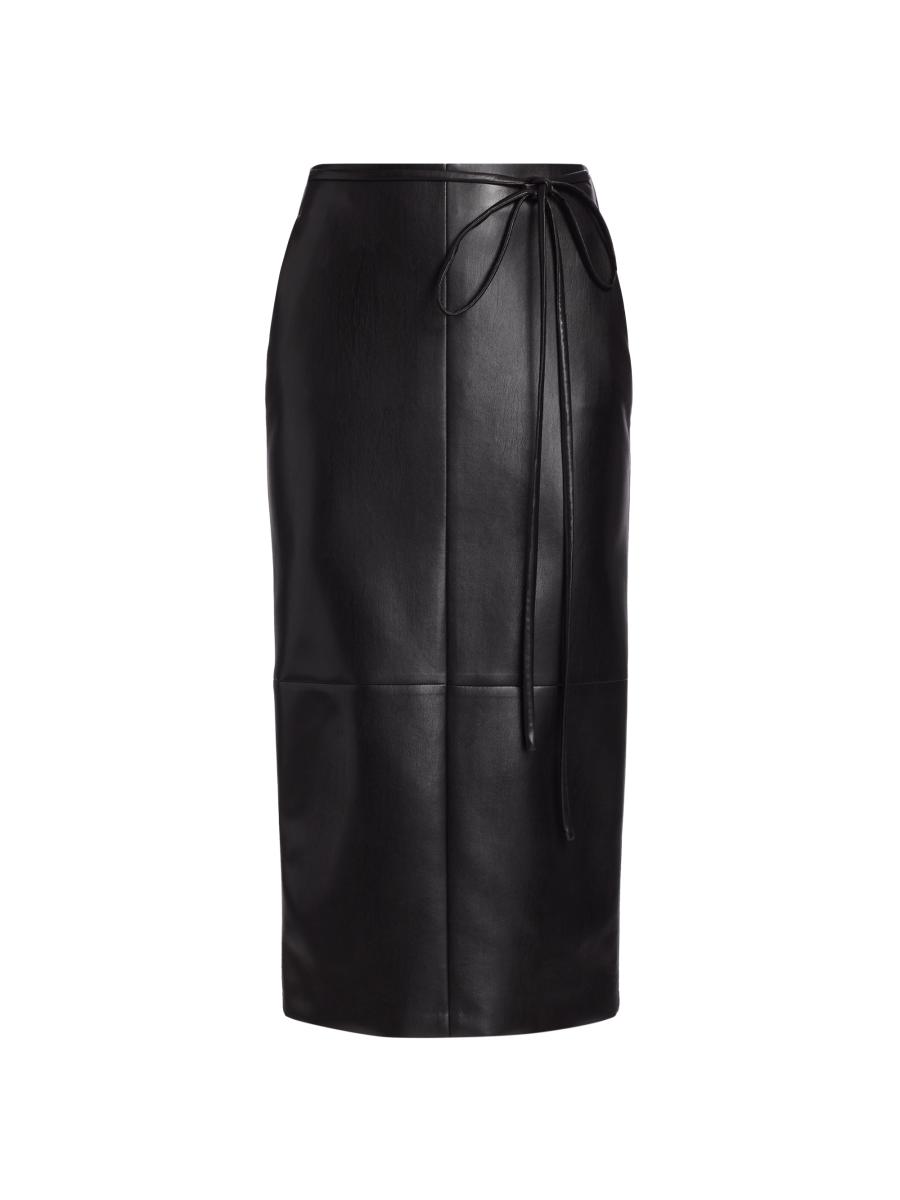Philosophy di Lorenzo Serafini Vegan Leather Midi Skirt | Saks