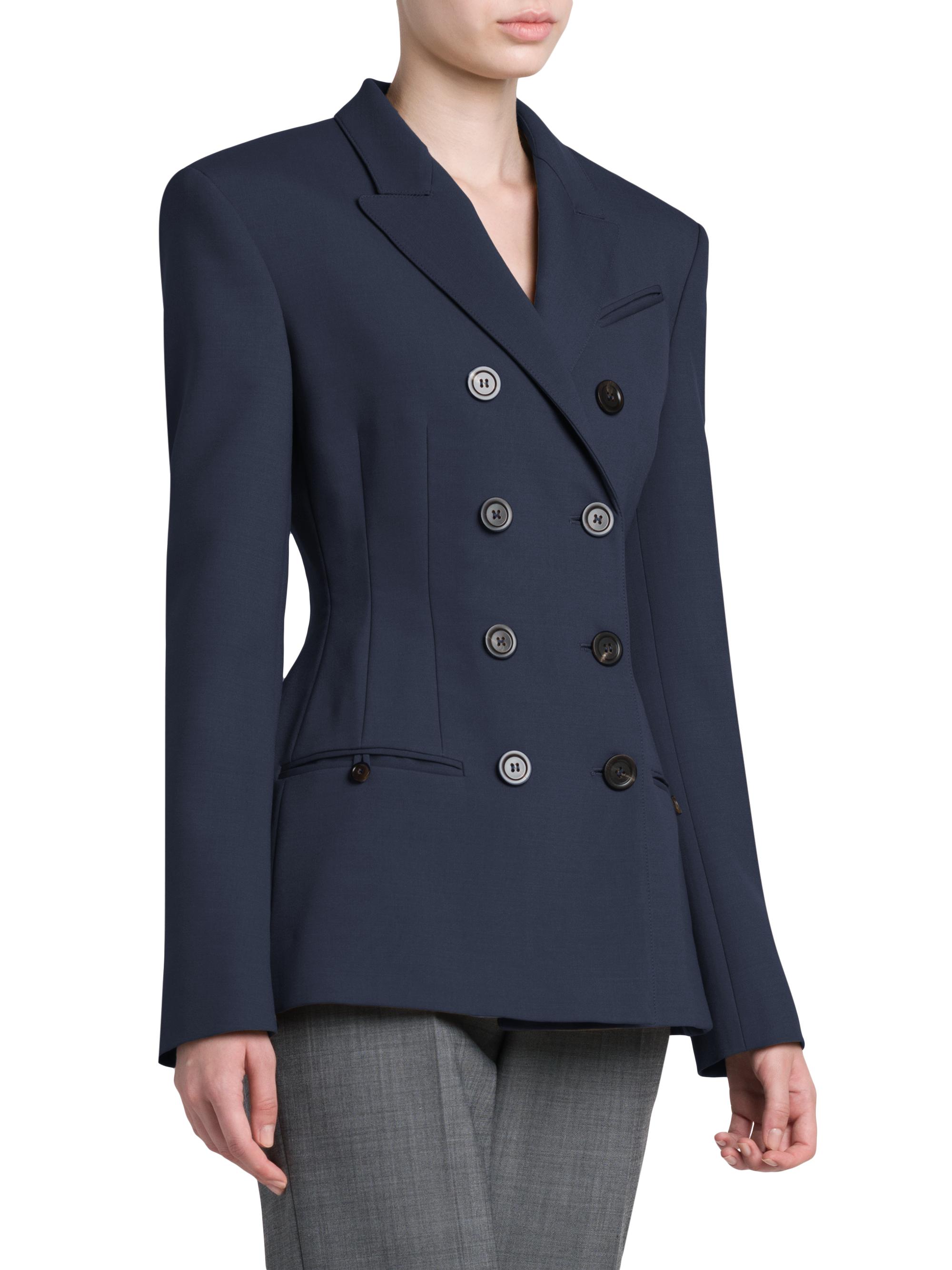 Shop Philosophy di Lorenzo Serafini Seamed Double-Breasted Blazer 