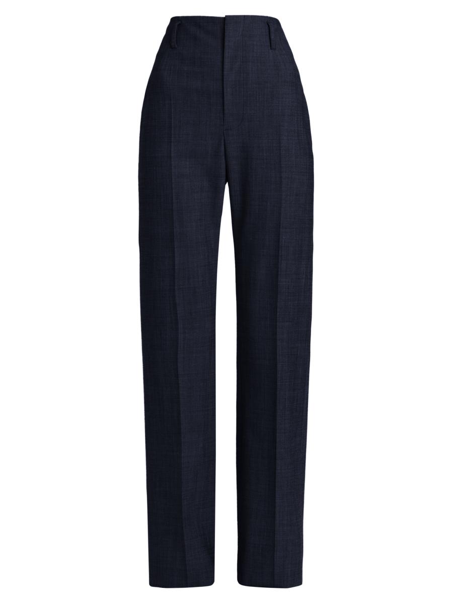 パンツ PHILOSOPHY DI LORENZO SERAFINI PANTS (A03092124 0555) PHILOSOPHY DI LORENZO SERAFINI Grain de poudre wide-leg