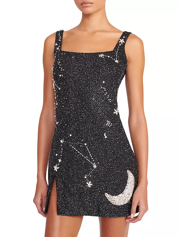 Shop Staud Le Sable Starry Night Minidress | Saks Fifth Avenue