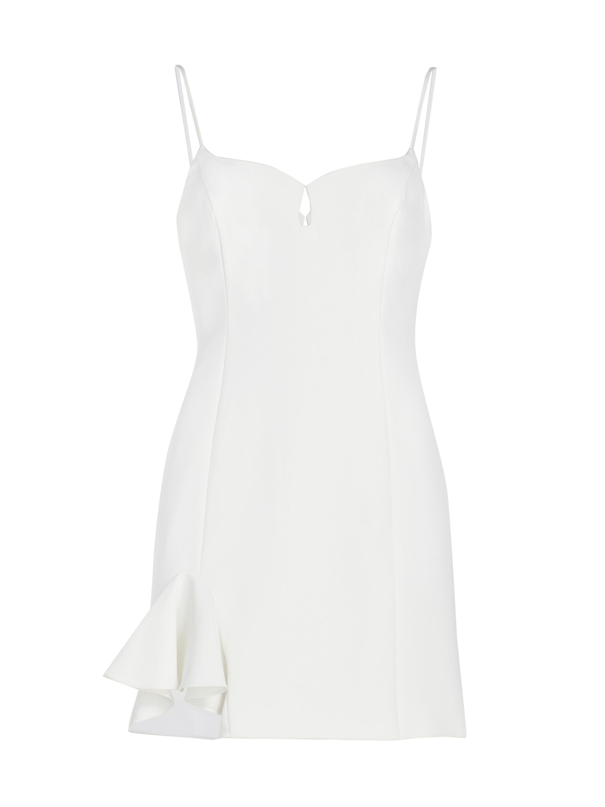 ML Monique Lhuillier Women's Jillian Crepe Sweetheart Minidress -