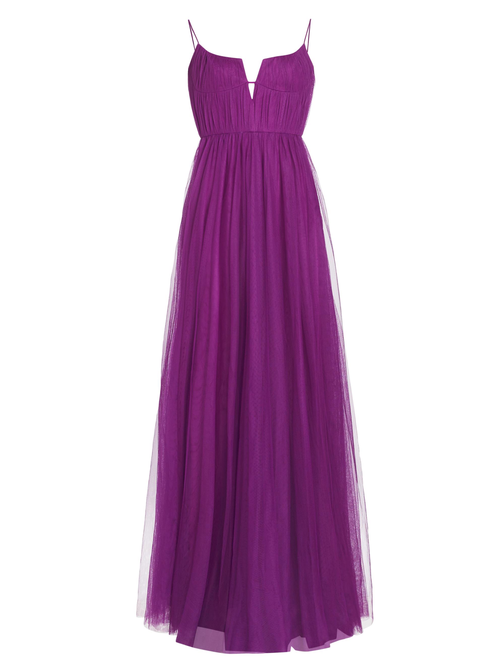 white christmas dresses ML Monique Lhuillier Claudette Gown in Black/Rich Blue