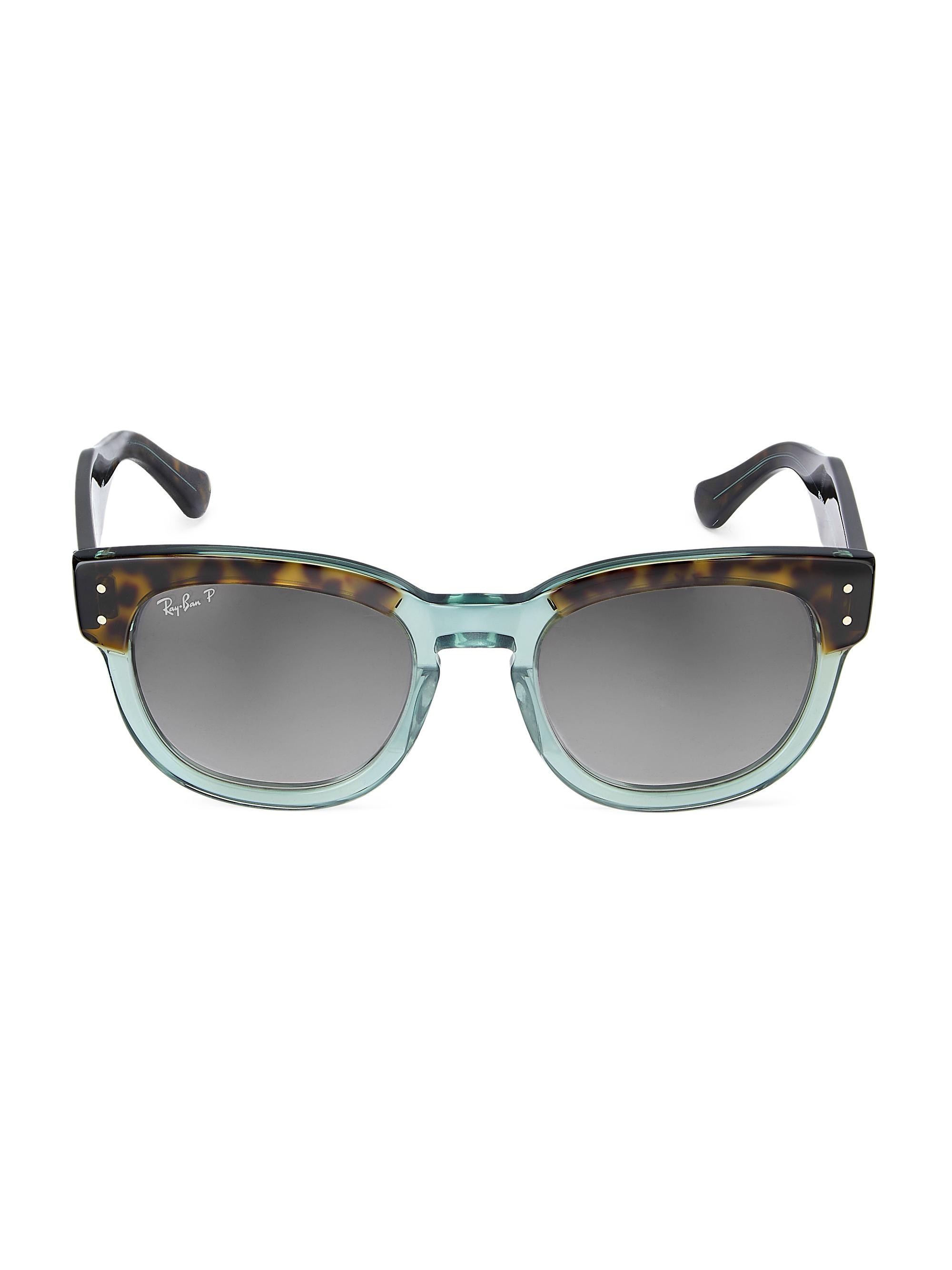 Ray-Ban Women's RB0298 Mega Hawkeye 53MM Square Sunglasses - Gradient Grey