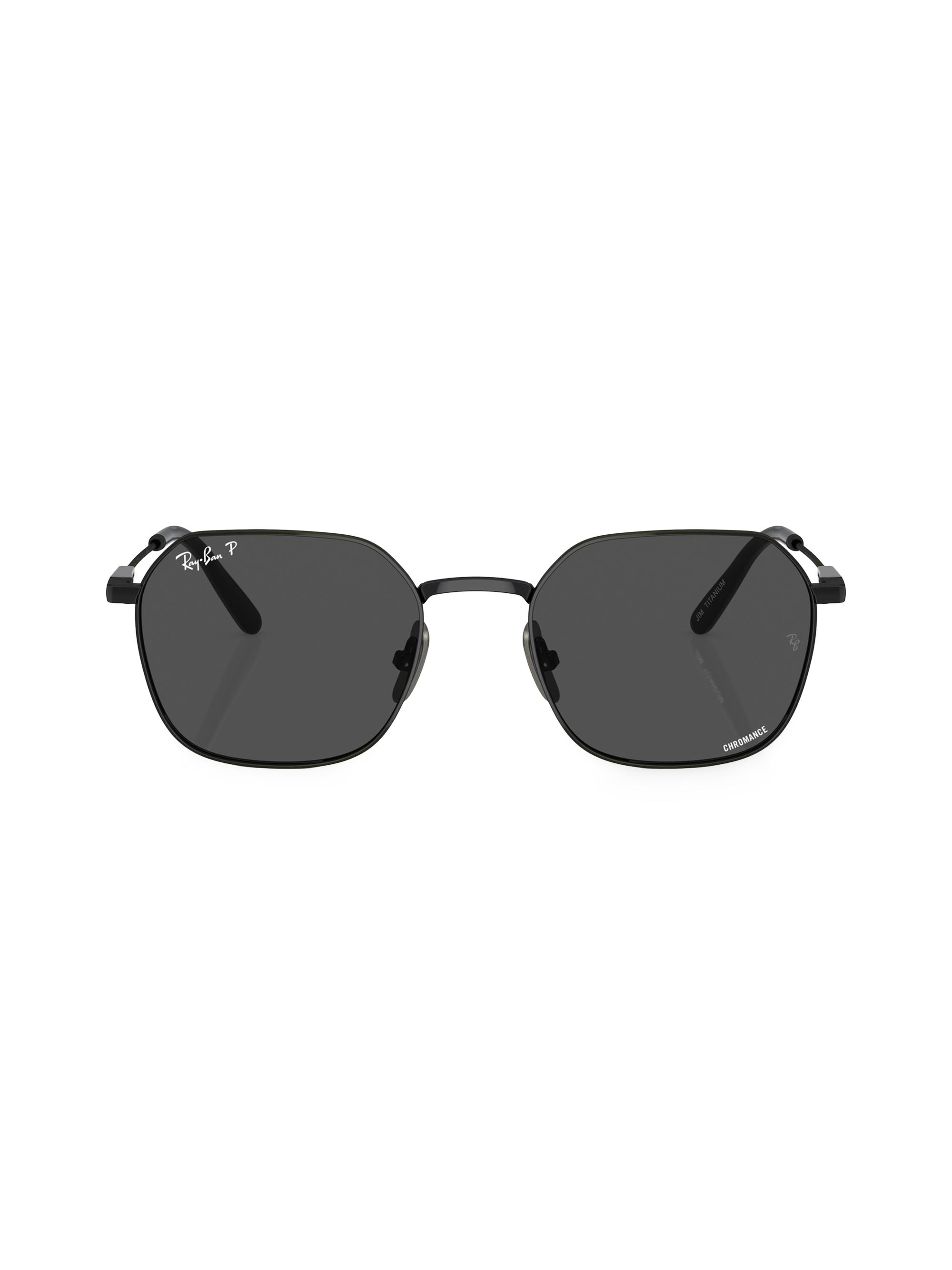Ray-Ban Women's RB8094 Jim 53MM Square Sunglasses - Black