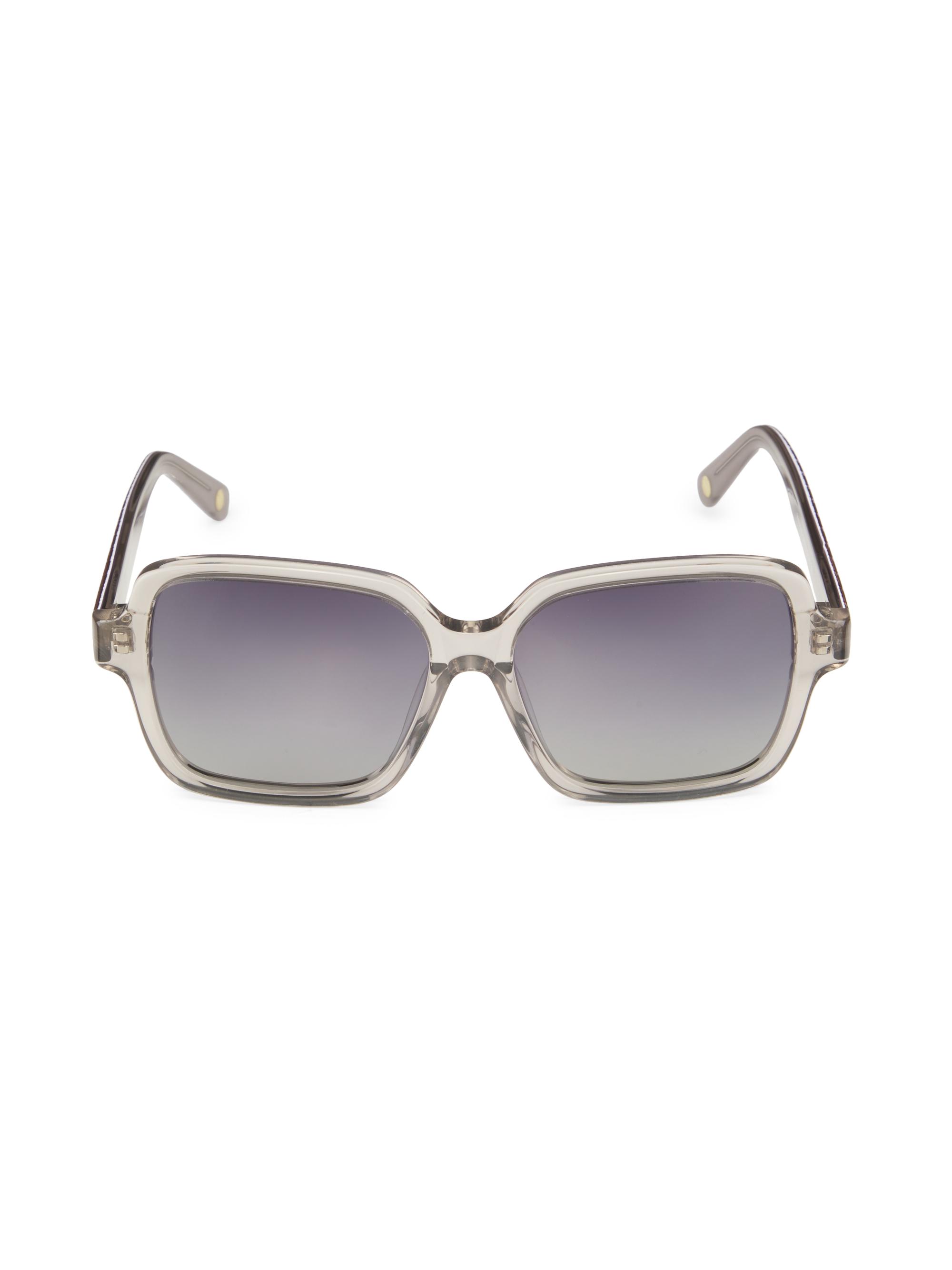 Vontelle Women's Pharaoh 56MM Sunglasses - Grey