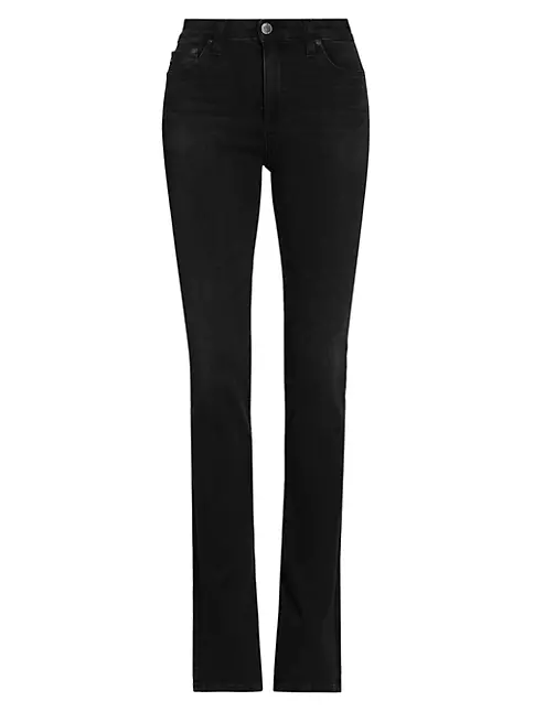 Shop AG Jeans Mari Extended High-Rise Slim-Straight Jeans | Saks