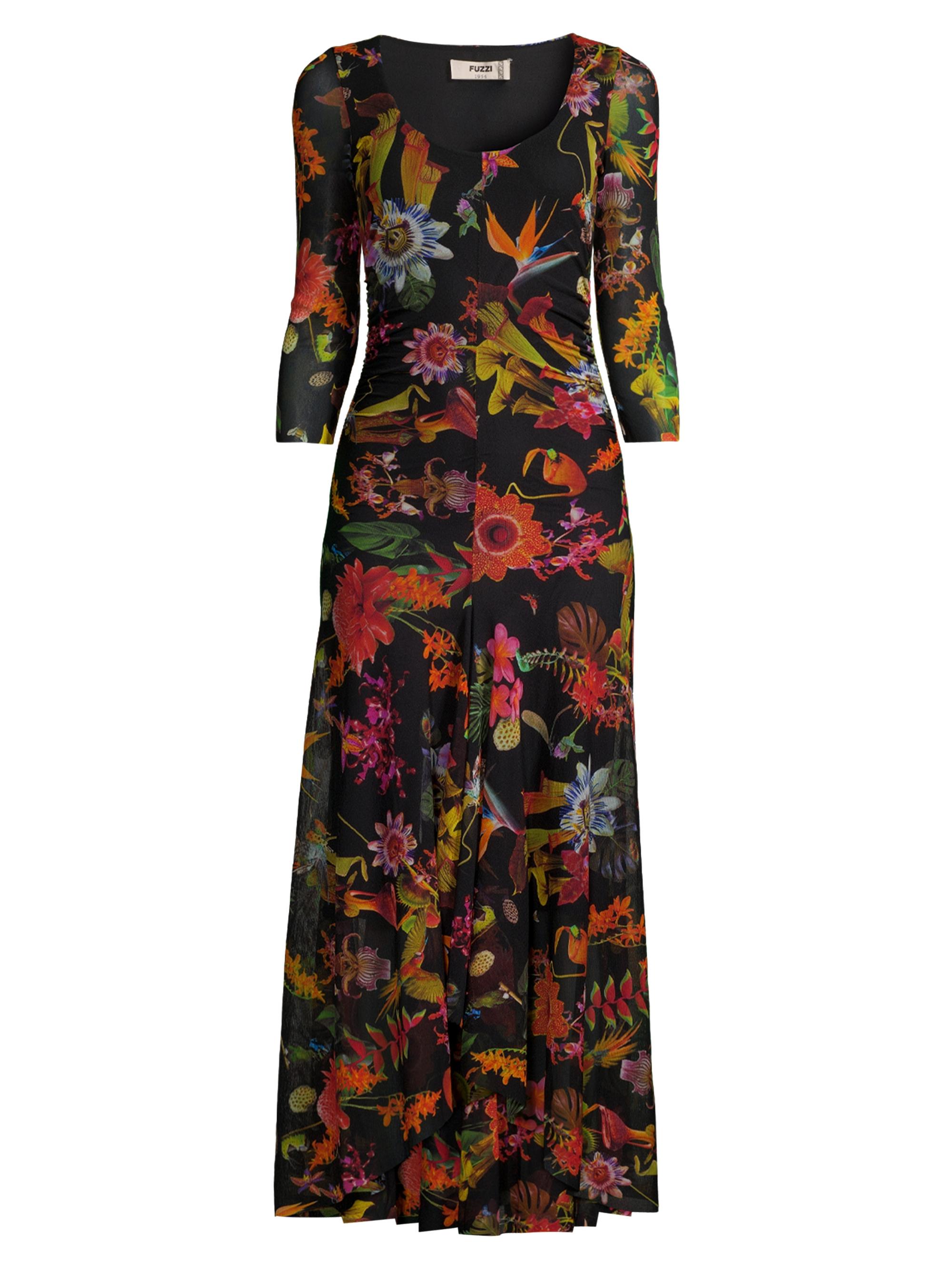 Fuzzi Women's Abito Floral Maxi-Dress