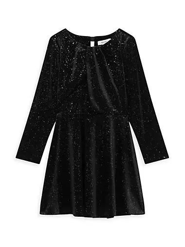 Spotted Zebra Toddler Girls' Knit Long-Sleeve Sparkle Tutu Dresses, Black,  Meow, 4T : : Clothing, Shoes & Accessories
