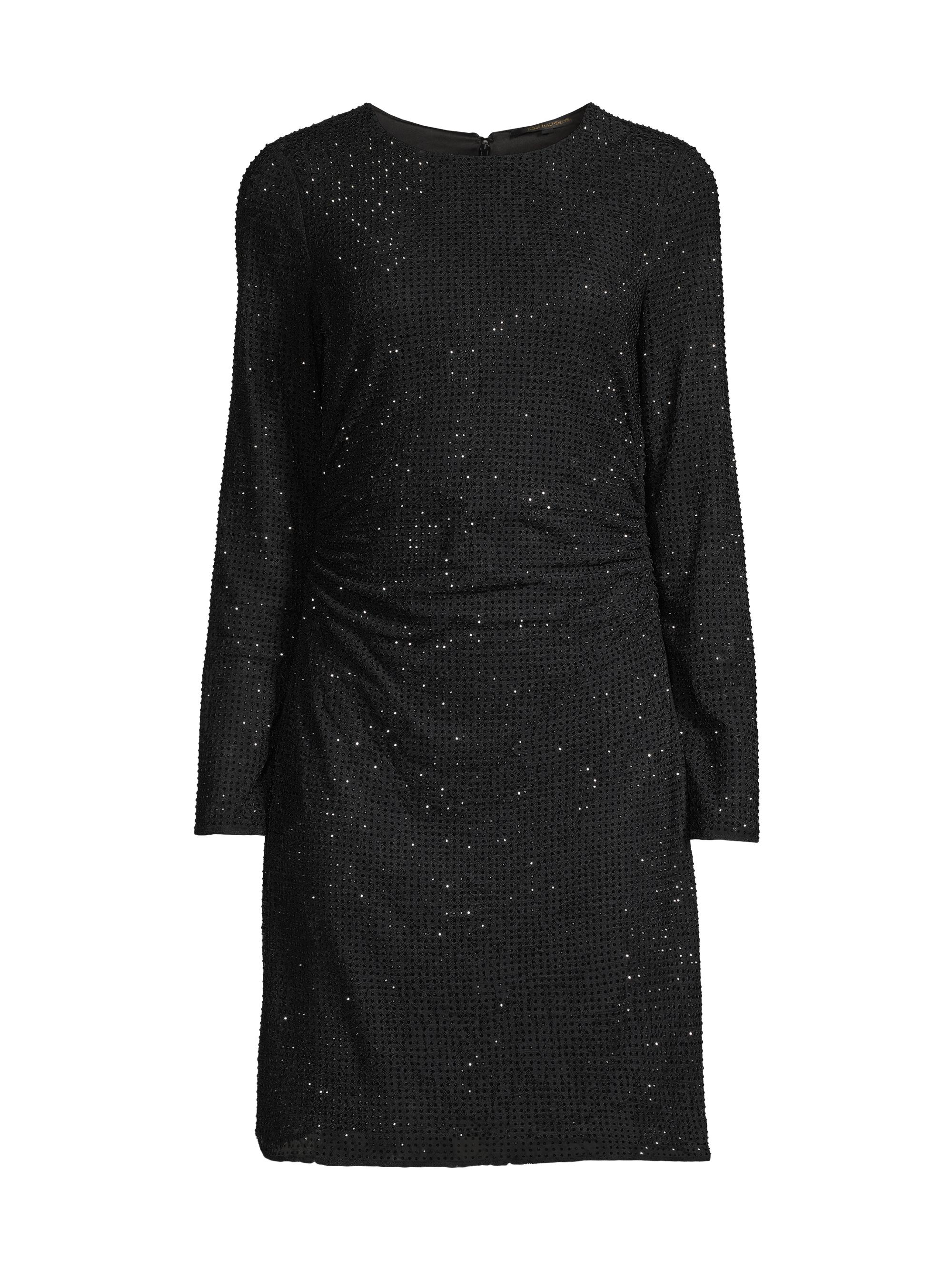 Kobi Halperin Women's Sloane Sequined Knit Minidress - Black