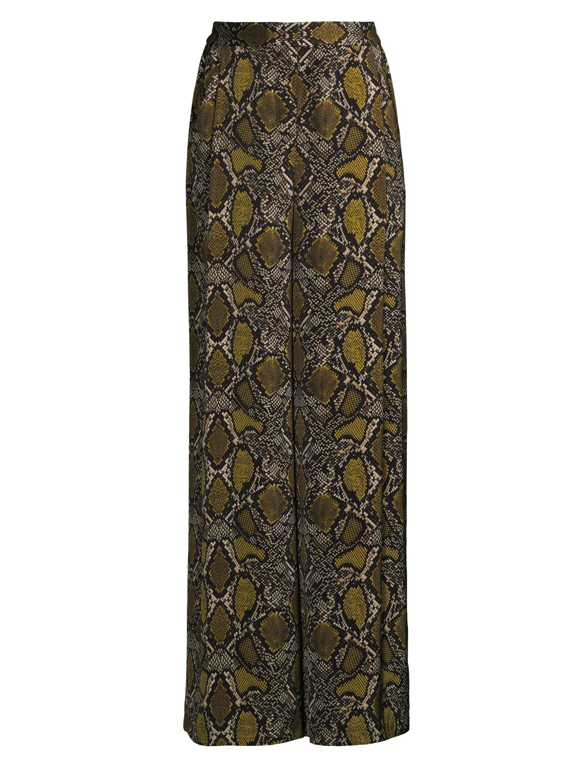 Kobi Halperin Women's Vivian Snake Satin Pants - Marigold Multi