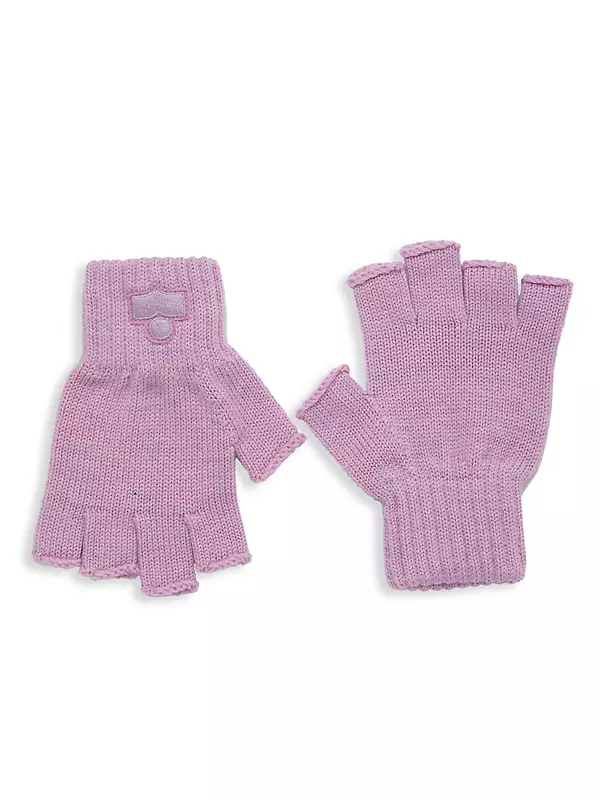Shop Isabel Marant Blaise Merino Wool Fingerless Gloves