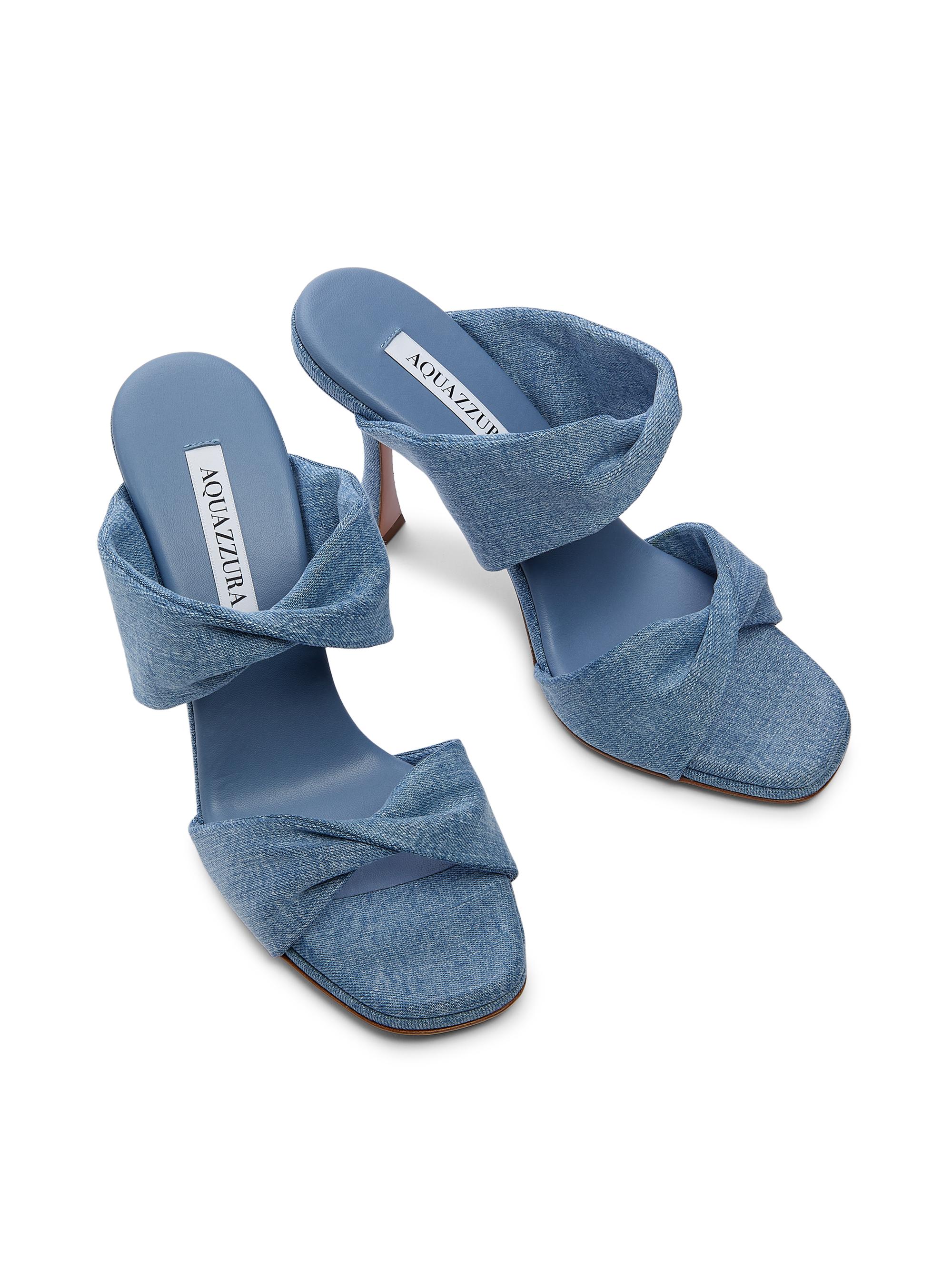 Aquazzura Twist 95MM Sandals | Saks Fifth Avenue