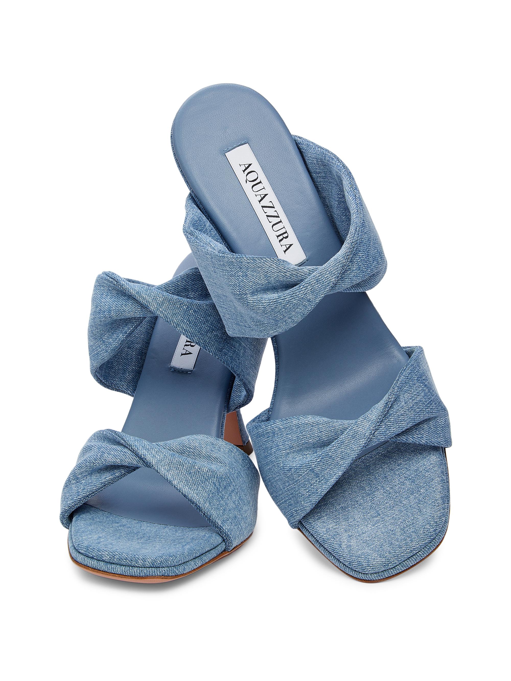 Aquazzura Twist 95MM Sandals | Saks Fifth Avenue