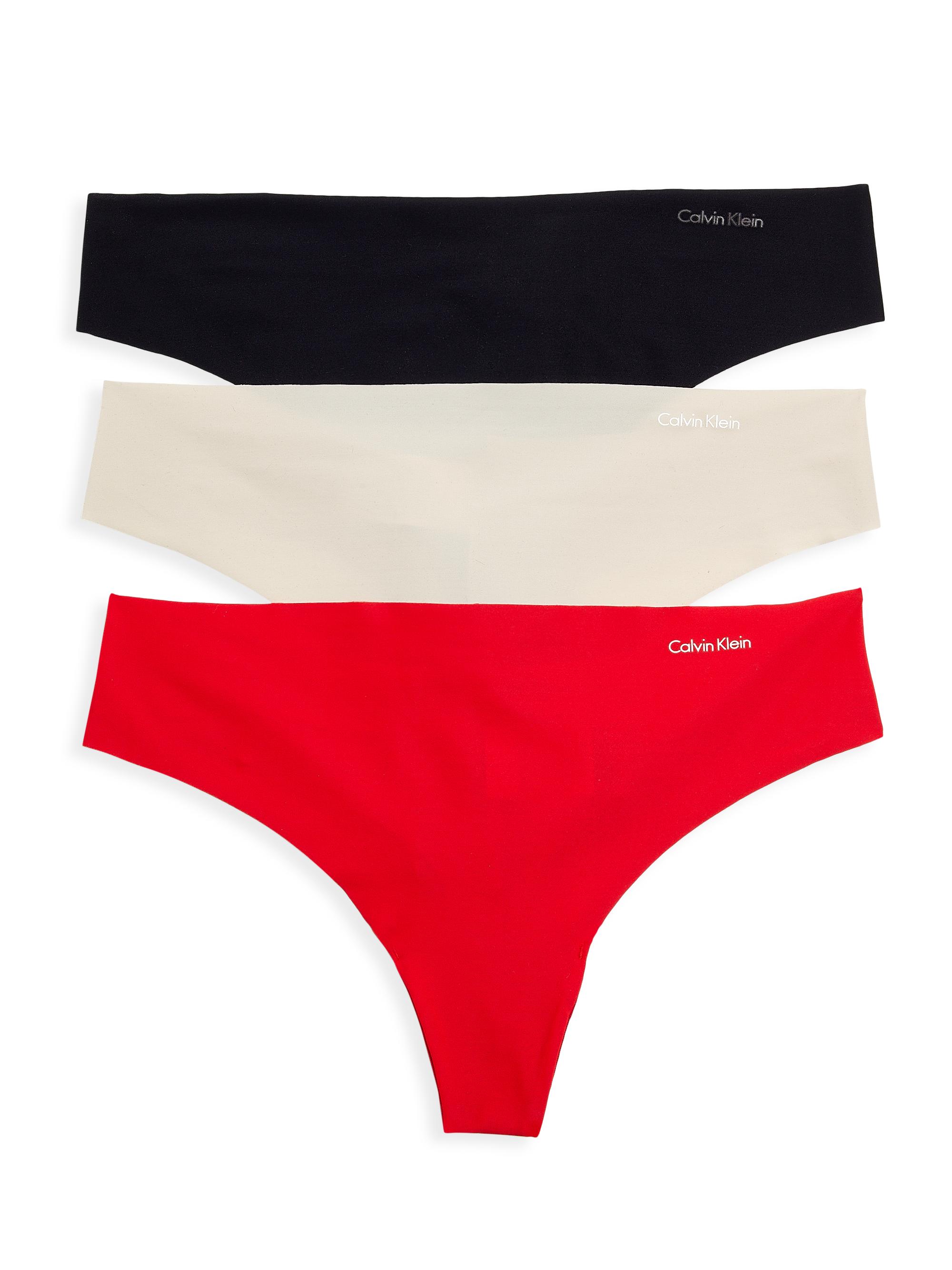 Calvin Klein 3-Pack Invisible Hipster Briefs Saks Fifth Avenue