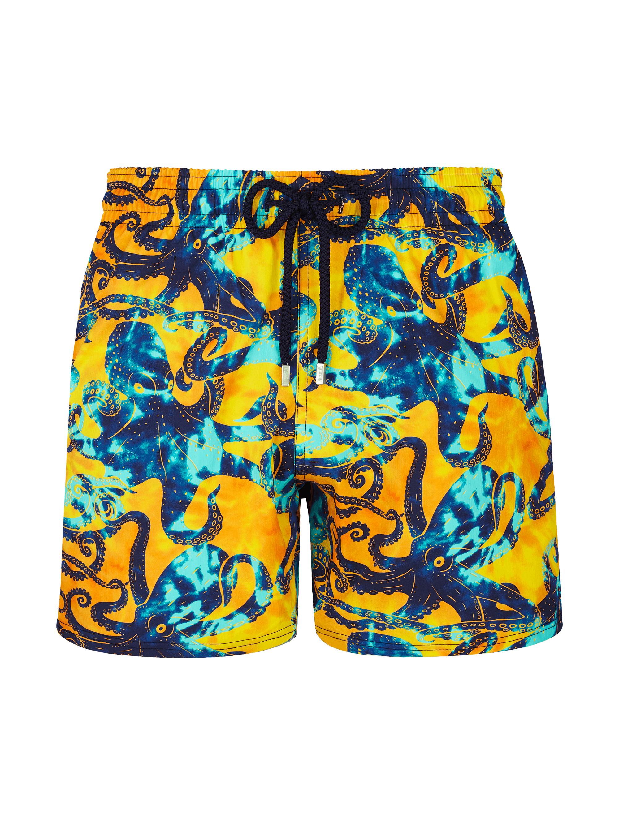 Vilebrequin Men's Moorise Graphic Swim Trunks - Sun