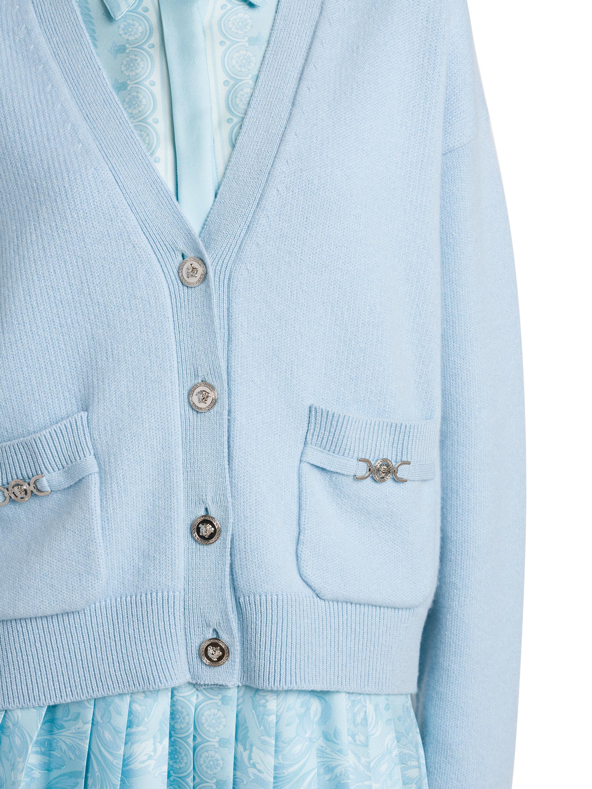 Versace Interlock Cashmere Cardigan | Saks Fifth Avenue