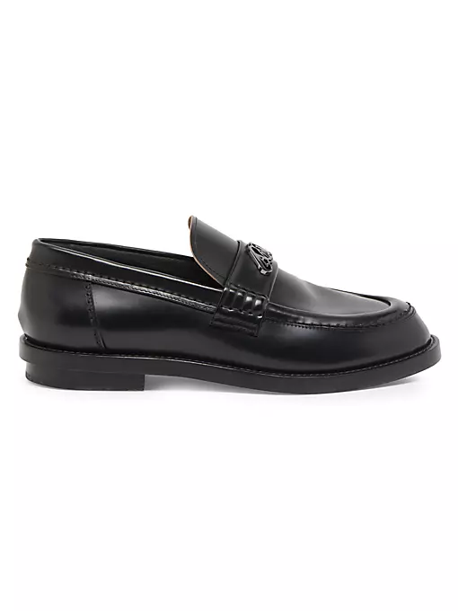 Alexander McQueen - Seal Leather Loafers
