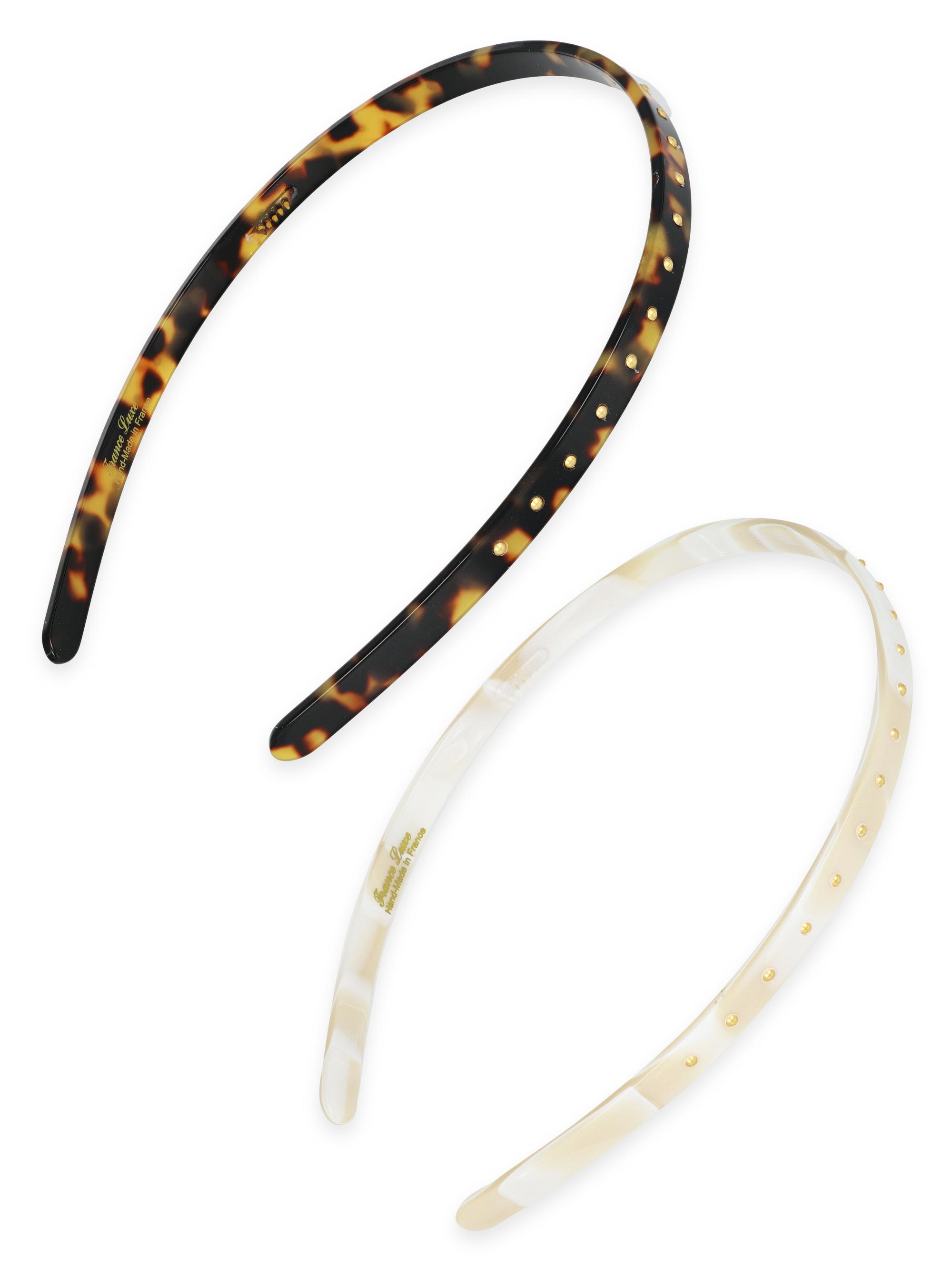 France Luxe Studded Ultracomfort Headband Studded 1/4 main image 3