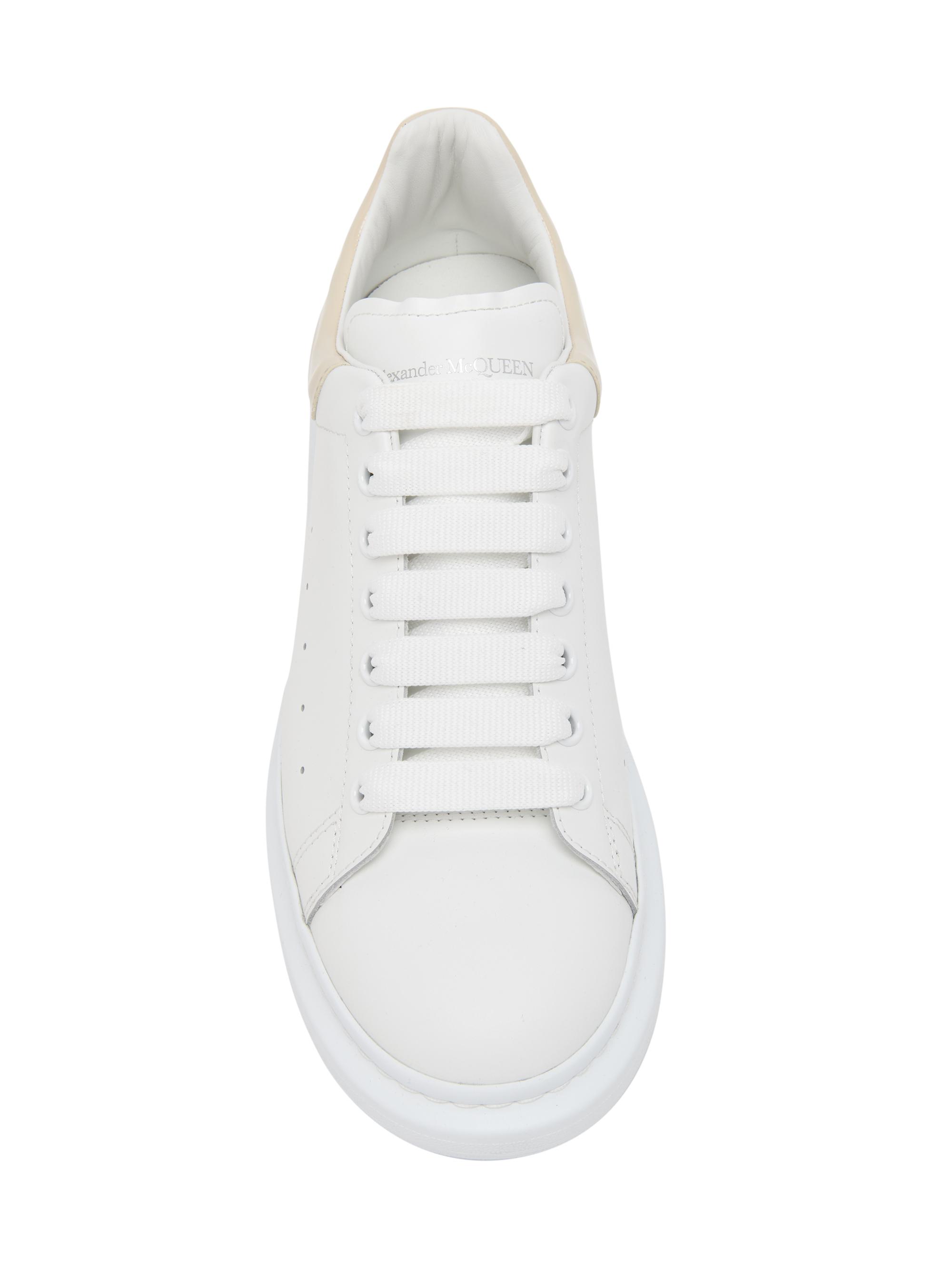 Shop Alexander McQueen Oversized Leather Low-Top Sneakers | Saks  