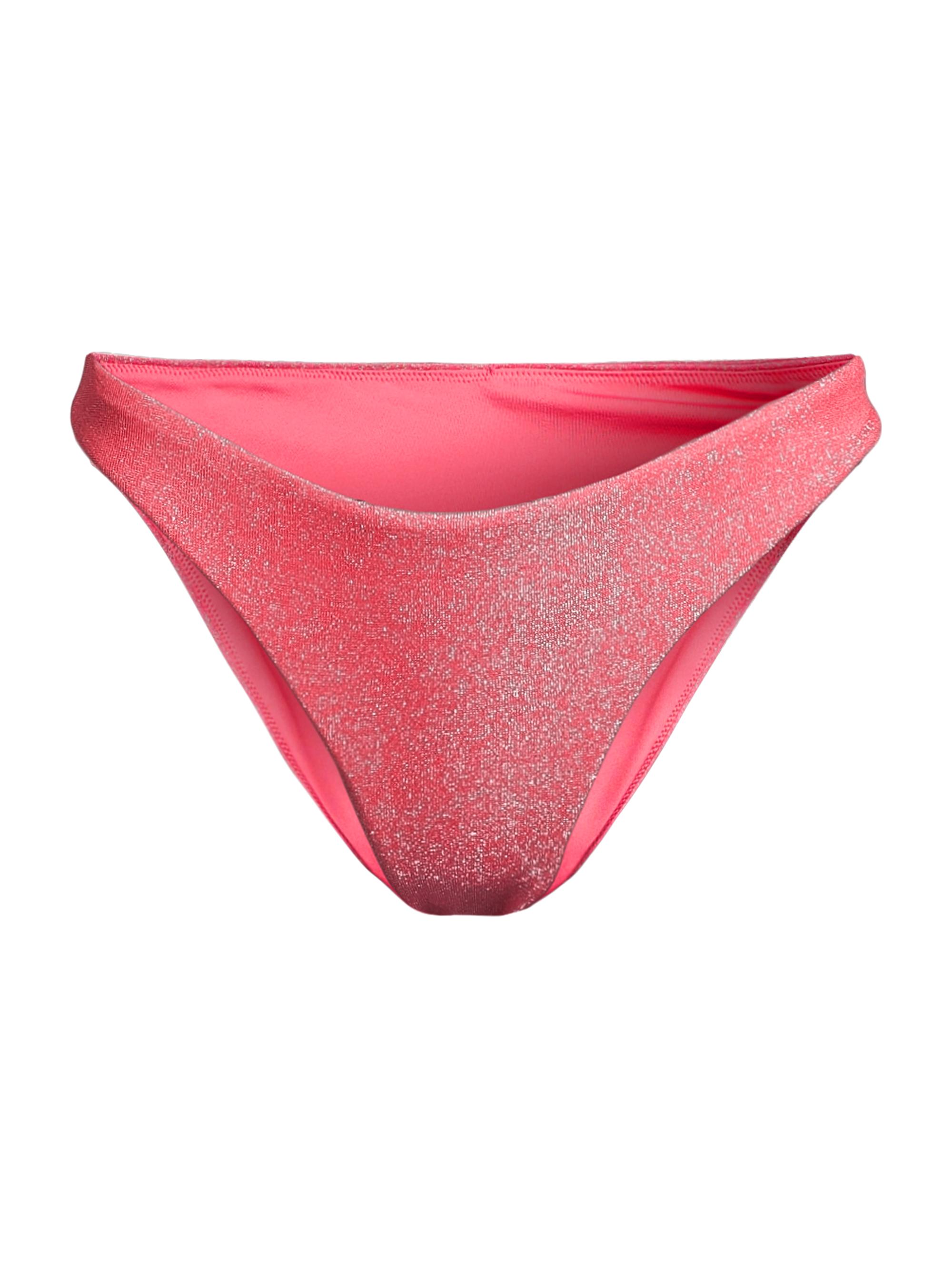 Peixoto Women's Bella Metallic Bikini Bottom - Coral Sparkle