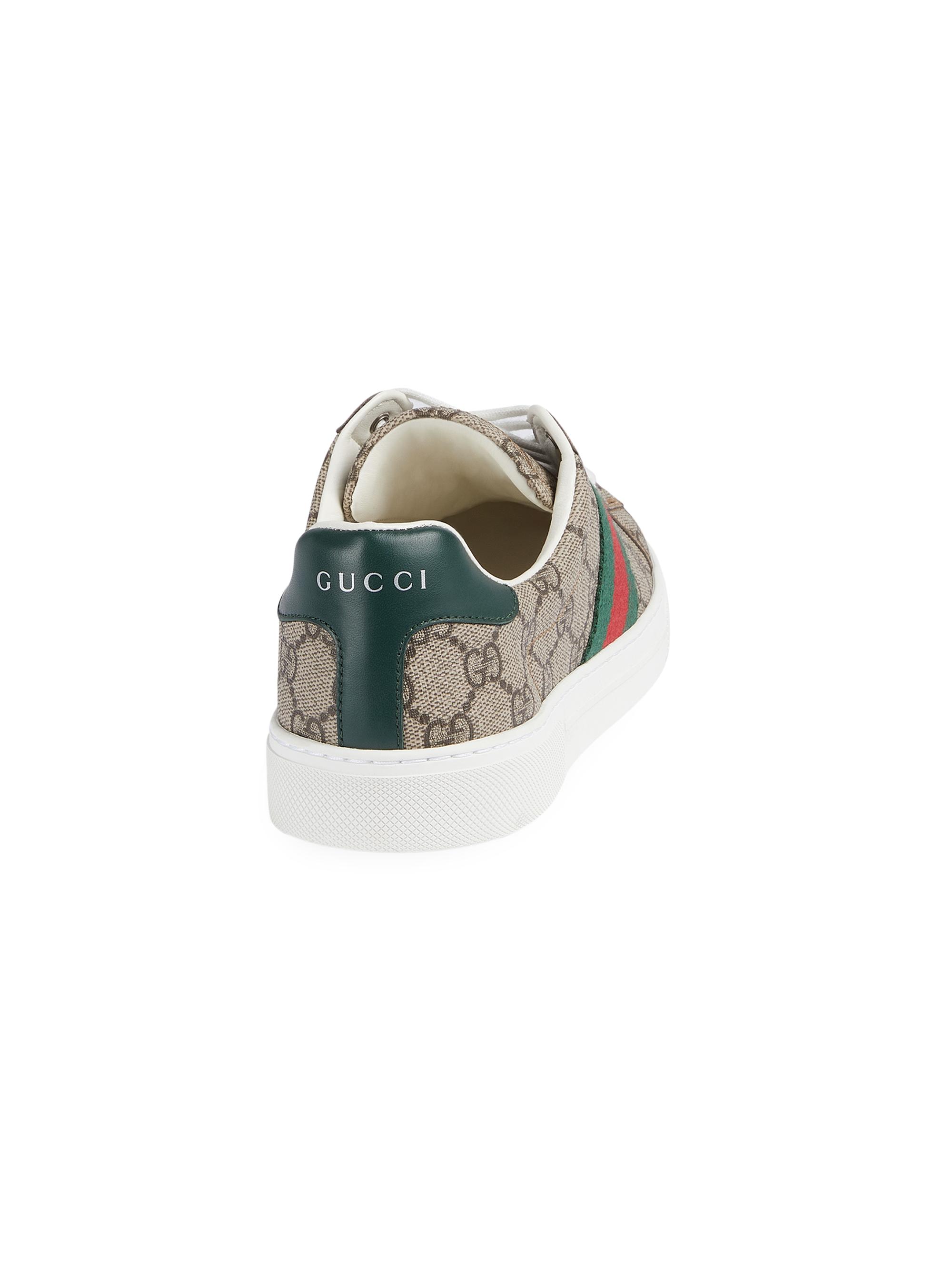 Gucci Ace Monogram Sneakers | Saks Fifth Avenue