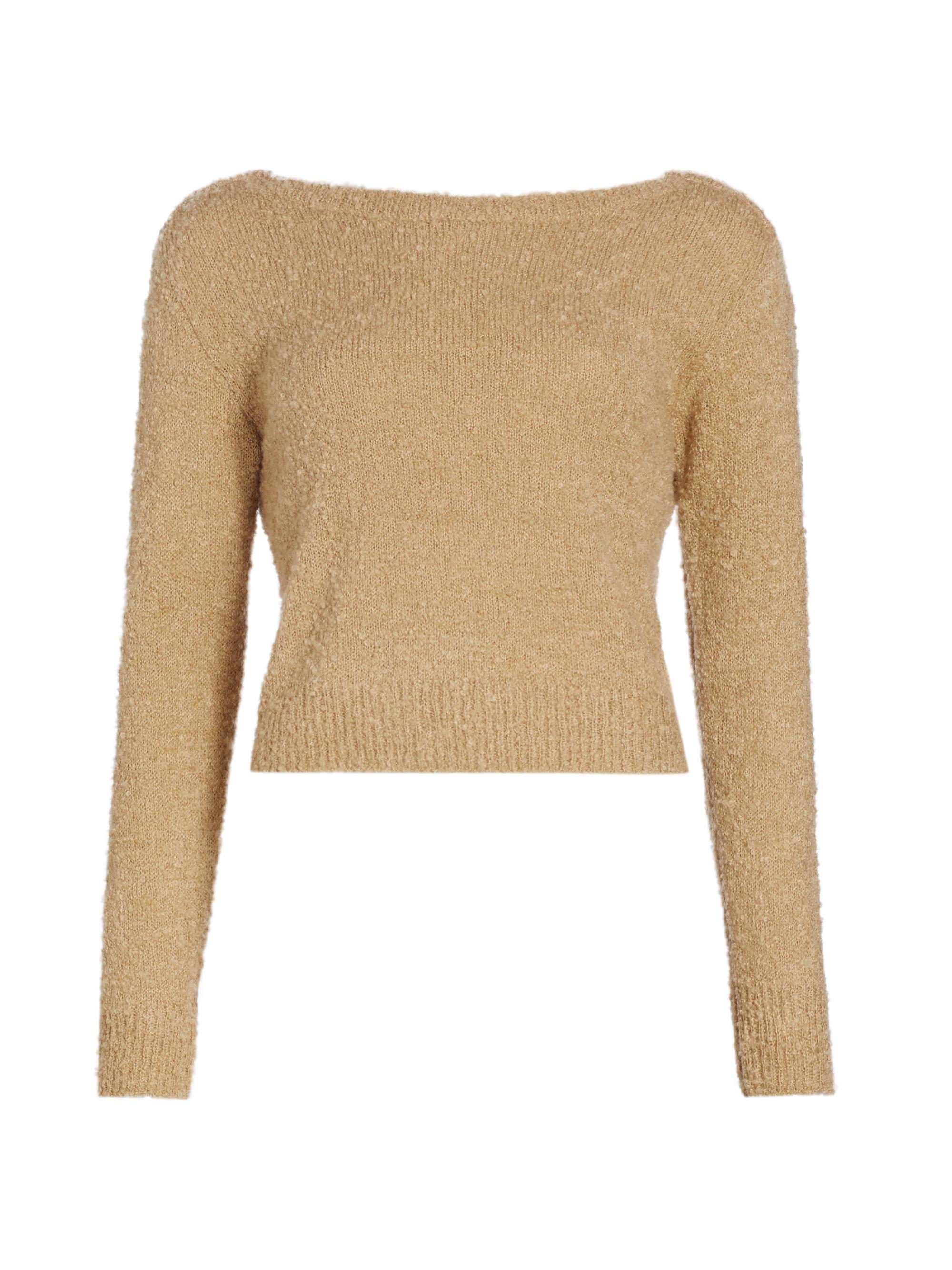 ATM Anthony Thomas Melillo Women's Bouclé Sweater - Soft Fawn