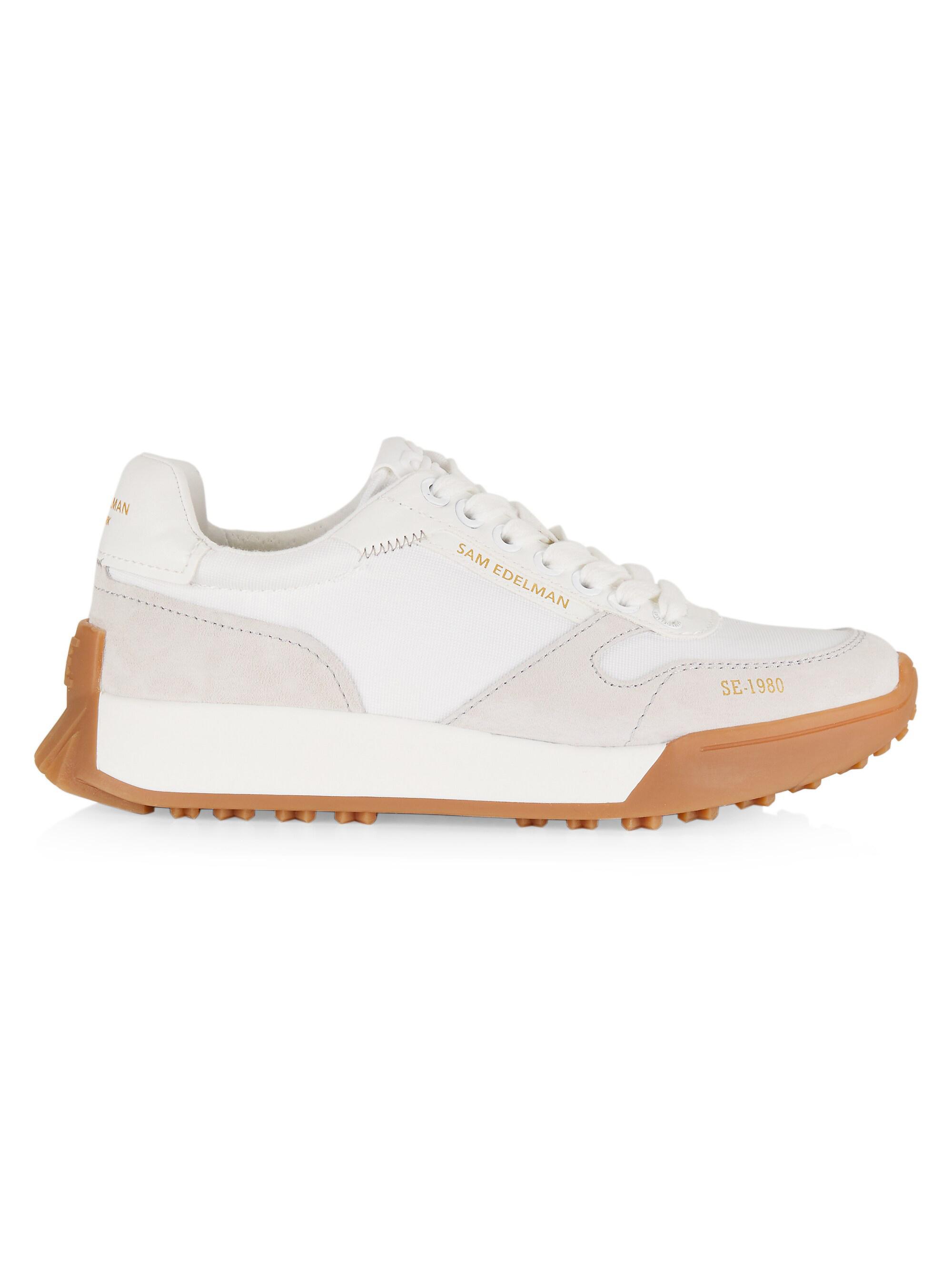 Sam Edelman Women's Layla Low-Top Sneakers - White