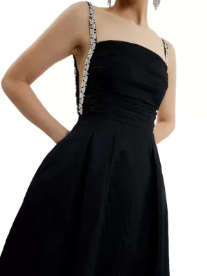 Moire Taffeta Prom Dresses