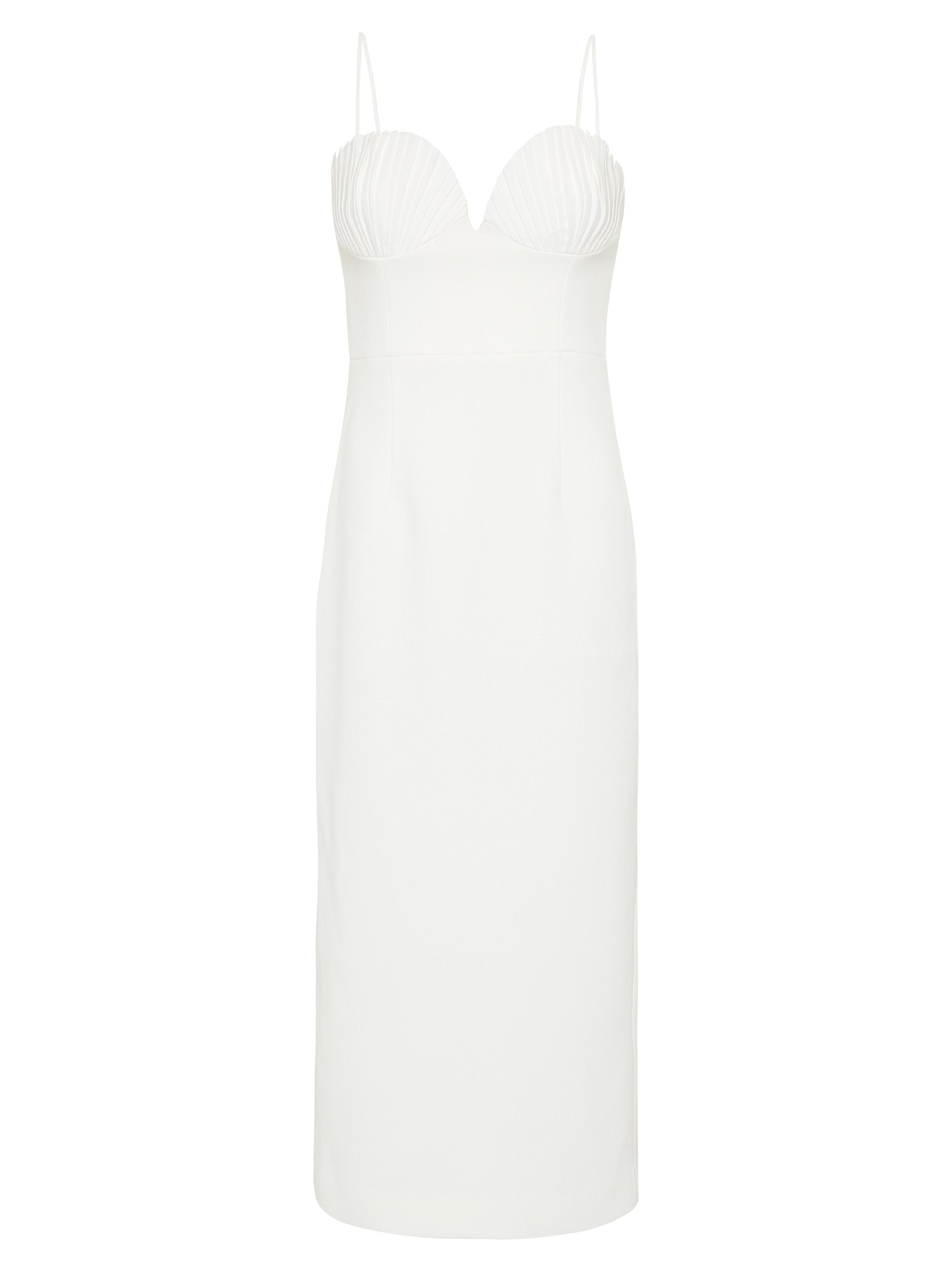 Rebecca Vallance Women's Cora Gathered Bust Midi-Dress -