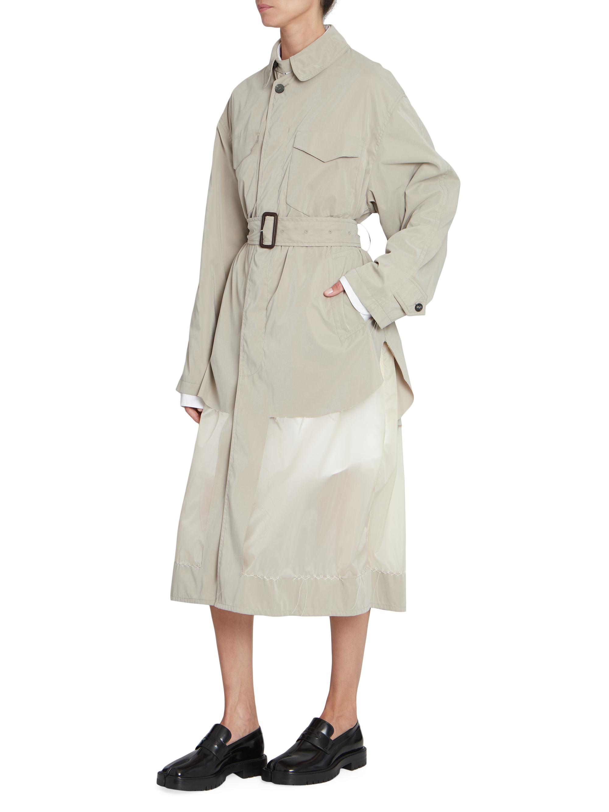 ジャケット・アウター maison celon mulch trench coat dress Plus Sleeveless Trench Coat | boohoo